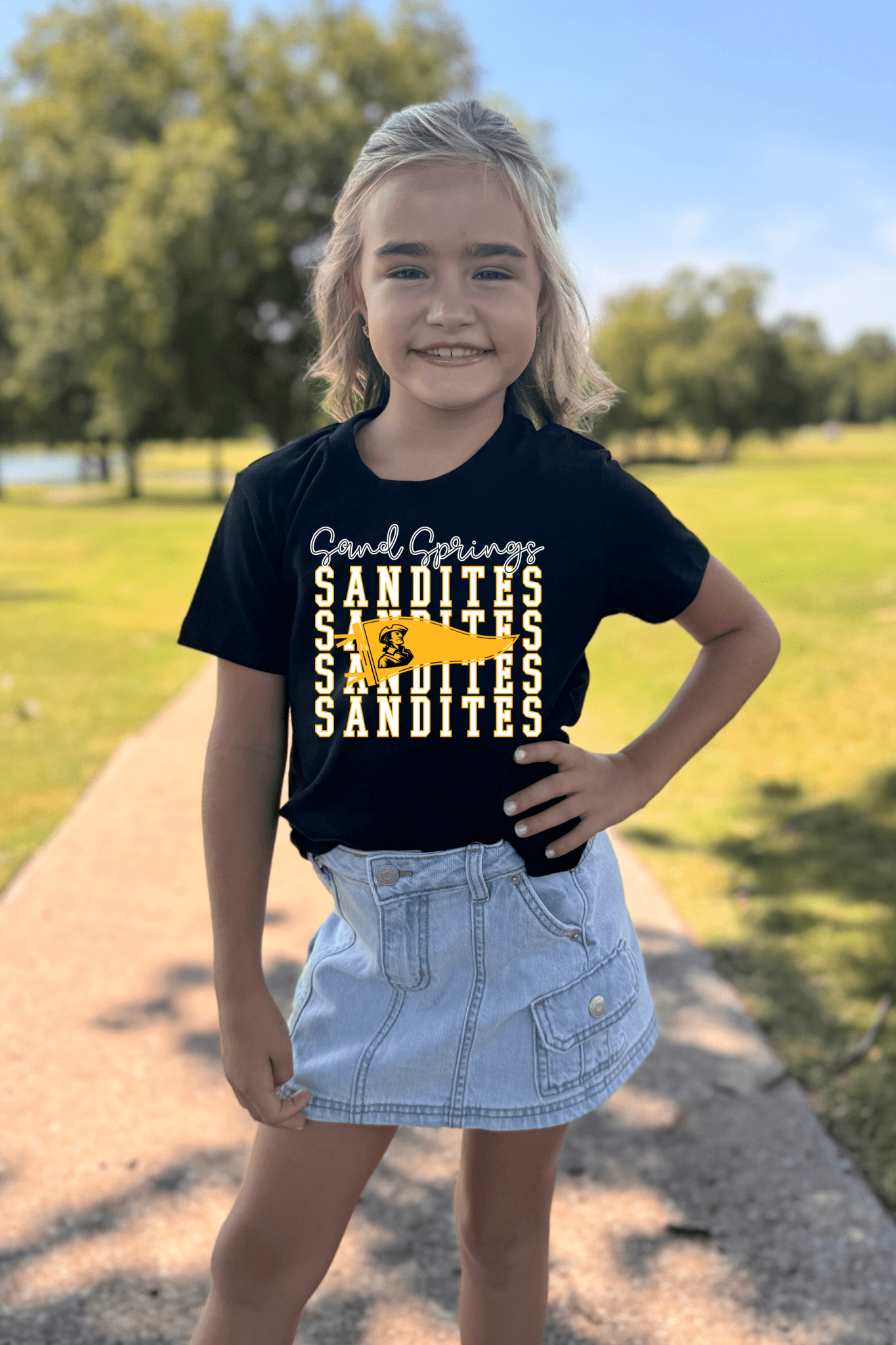 SAND SPRINGS SANDITES CLASSIC YOUTH TEE - The Club