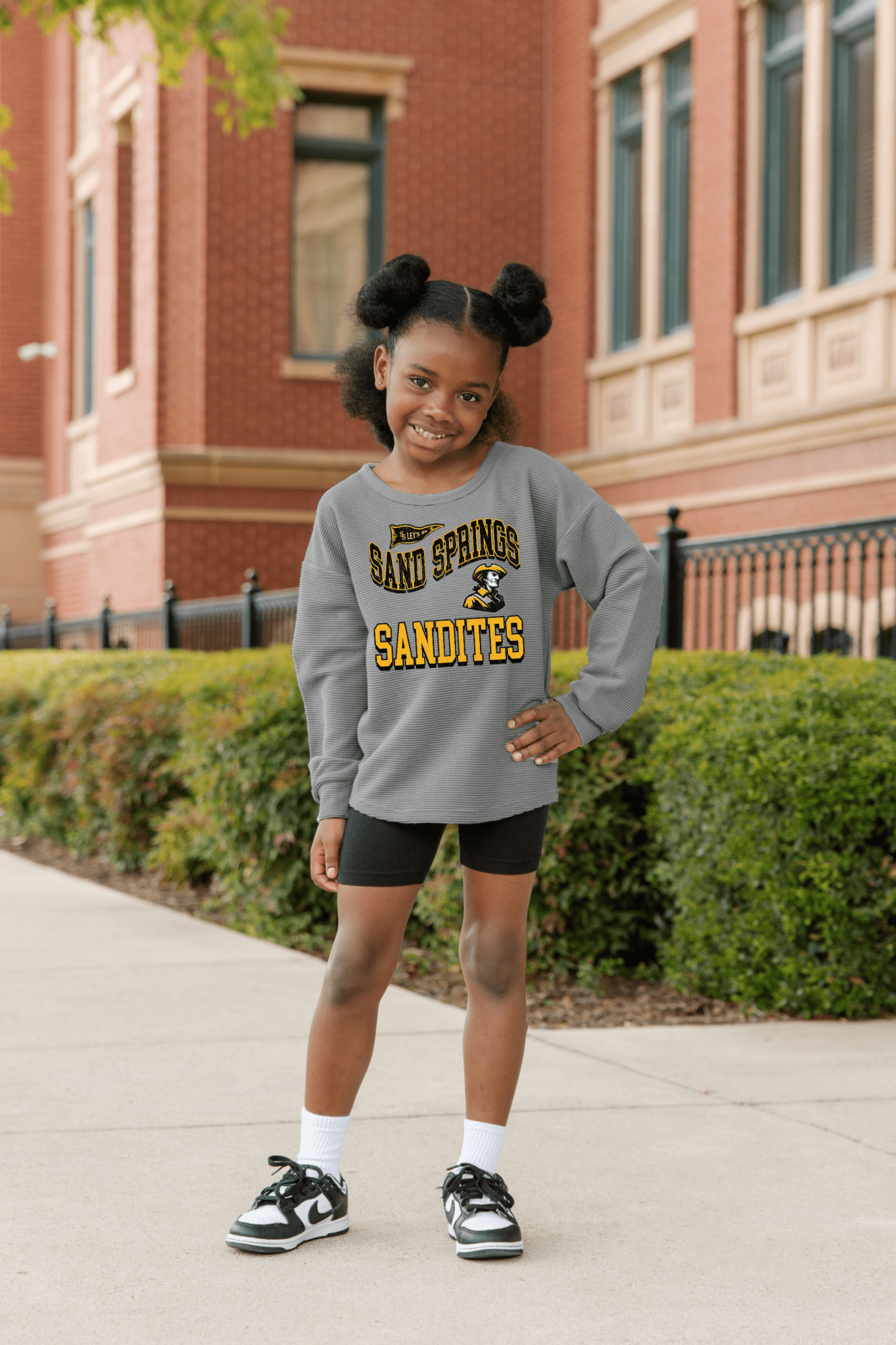 SAND SPRINGS SANDITES YOUTH WASHED CORDED PULLOVER - The Club