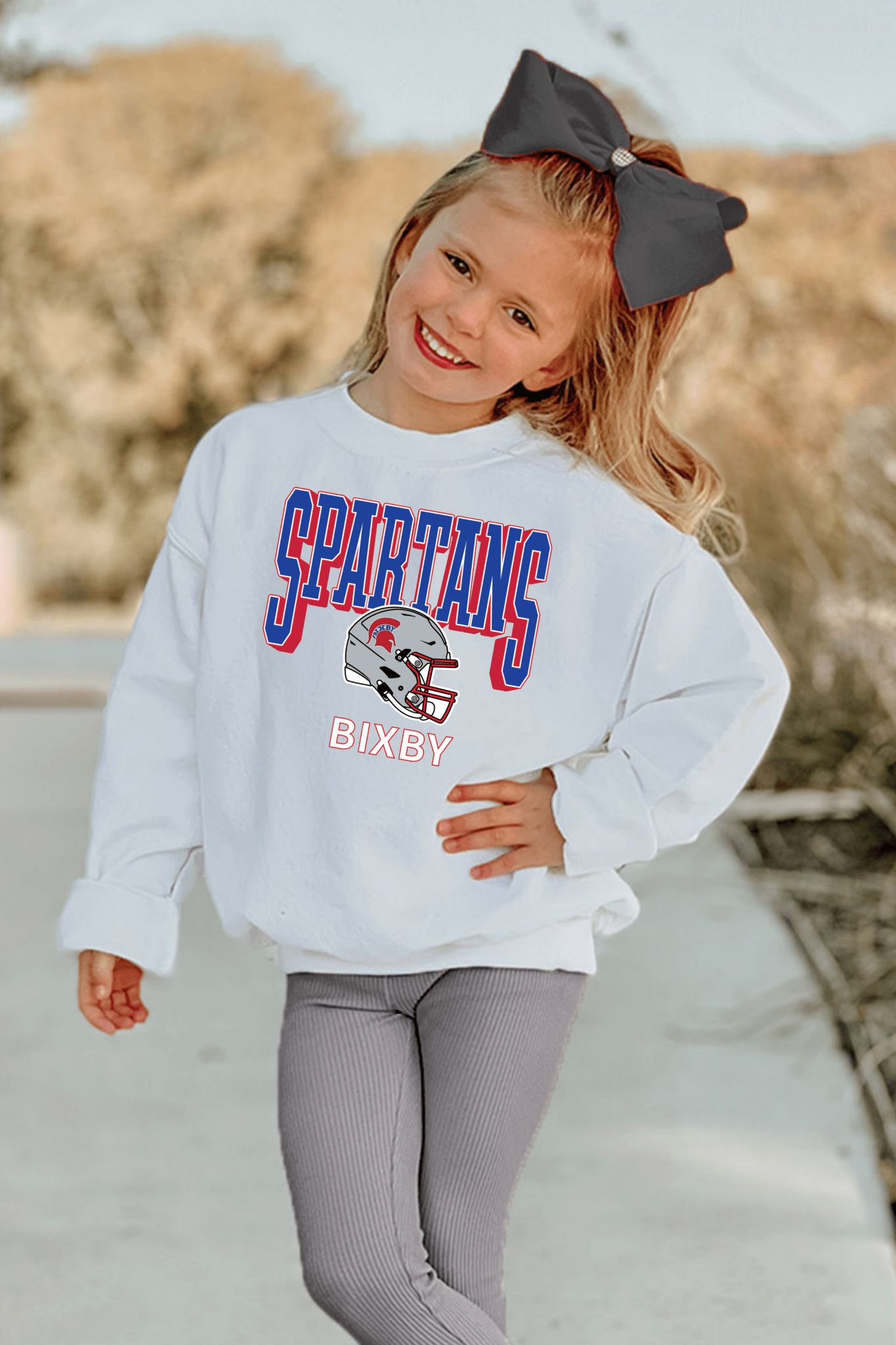 BIXBY SPARTANS MOM AND MINI PREMIUM CREWNECK SWEATSHIRT - The Club