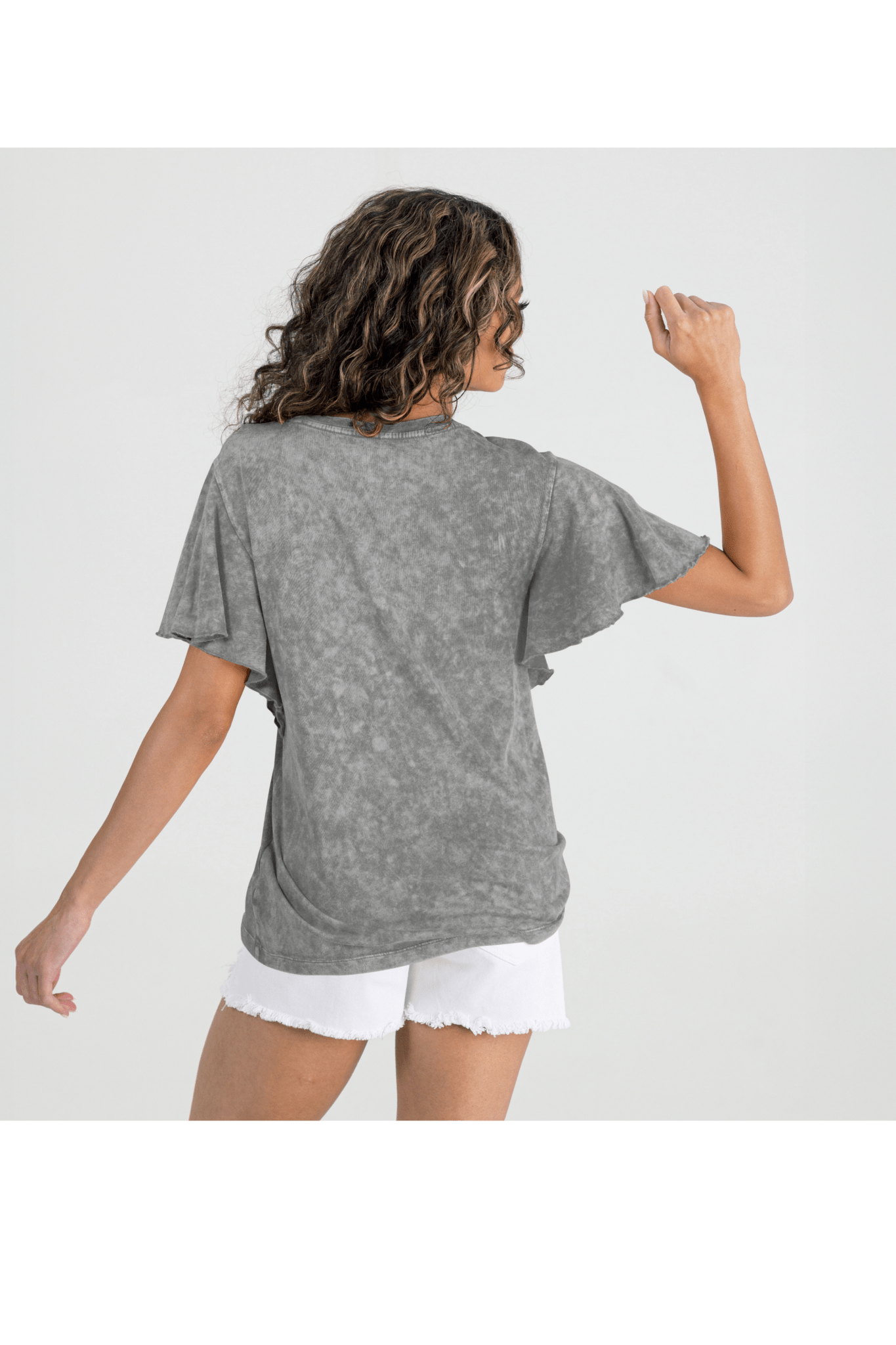 CATOOSA INDIANS FLUTTER SLEEVE TEE - The Club