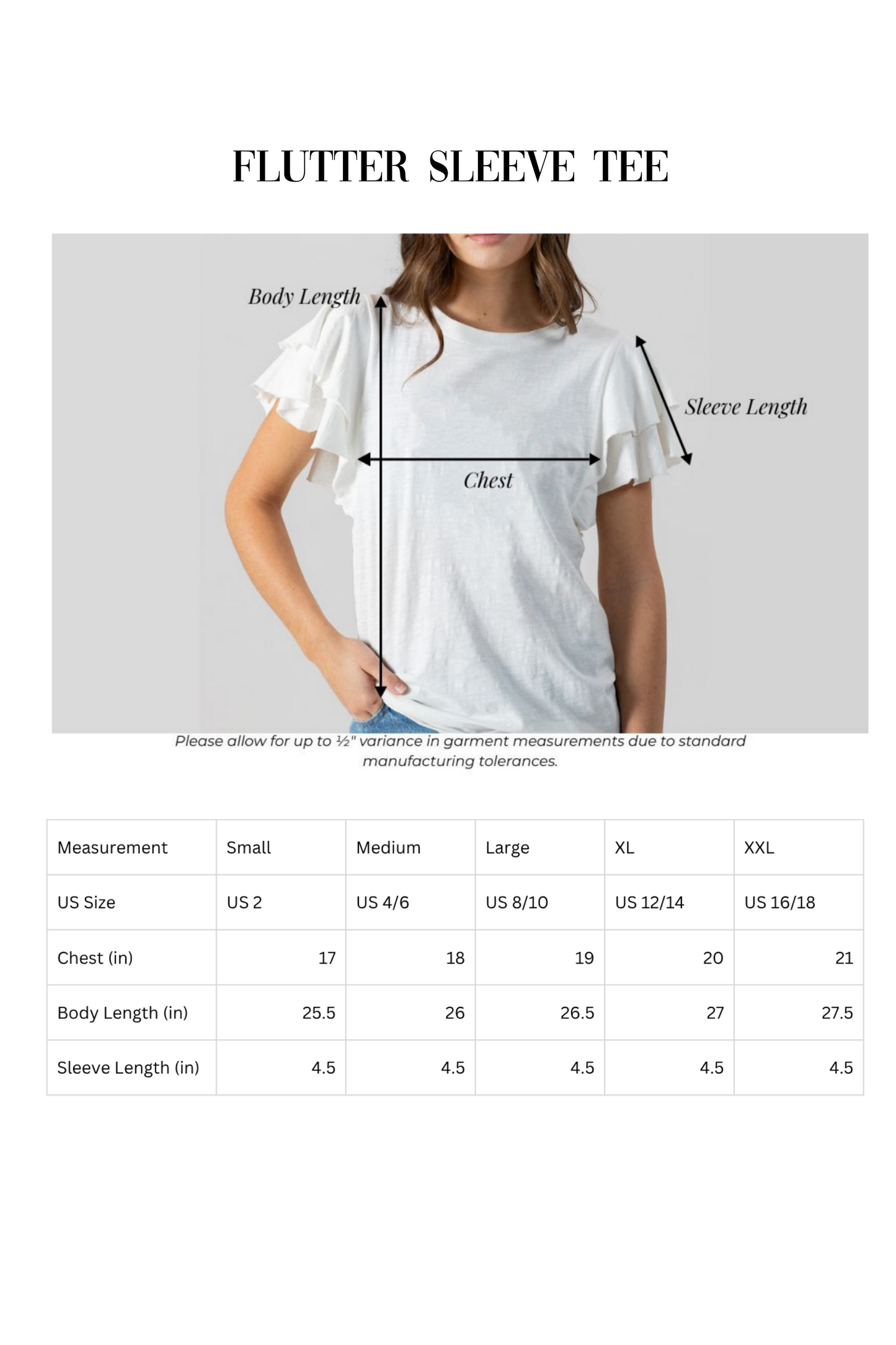 BIXBY BASEBALL FLUTTER SLEEVE TOP