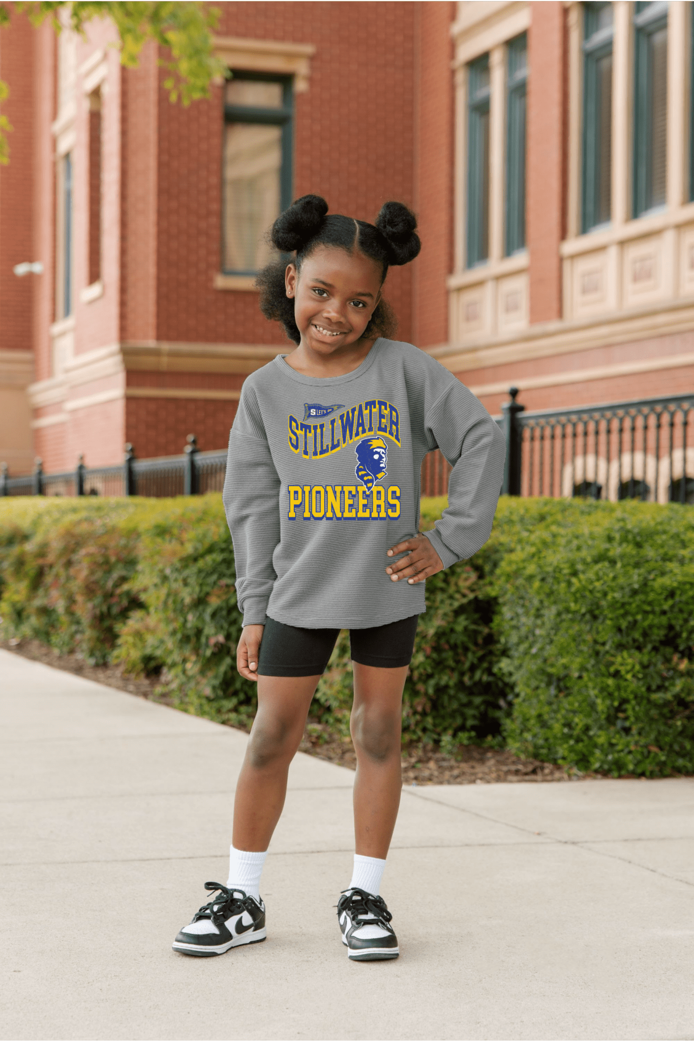 STILLWATER PIONEERS YOUTH WASHED CORDED PULLOVER - The Club