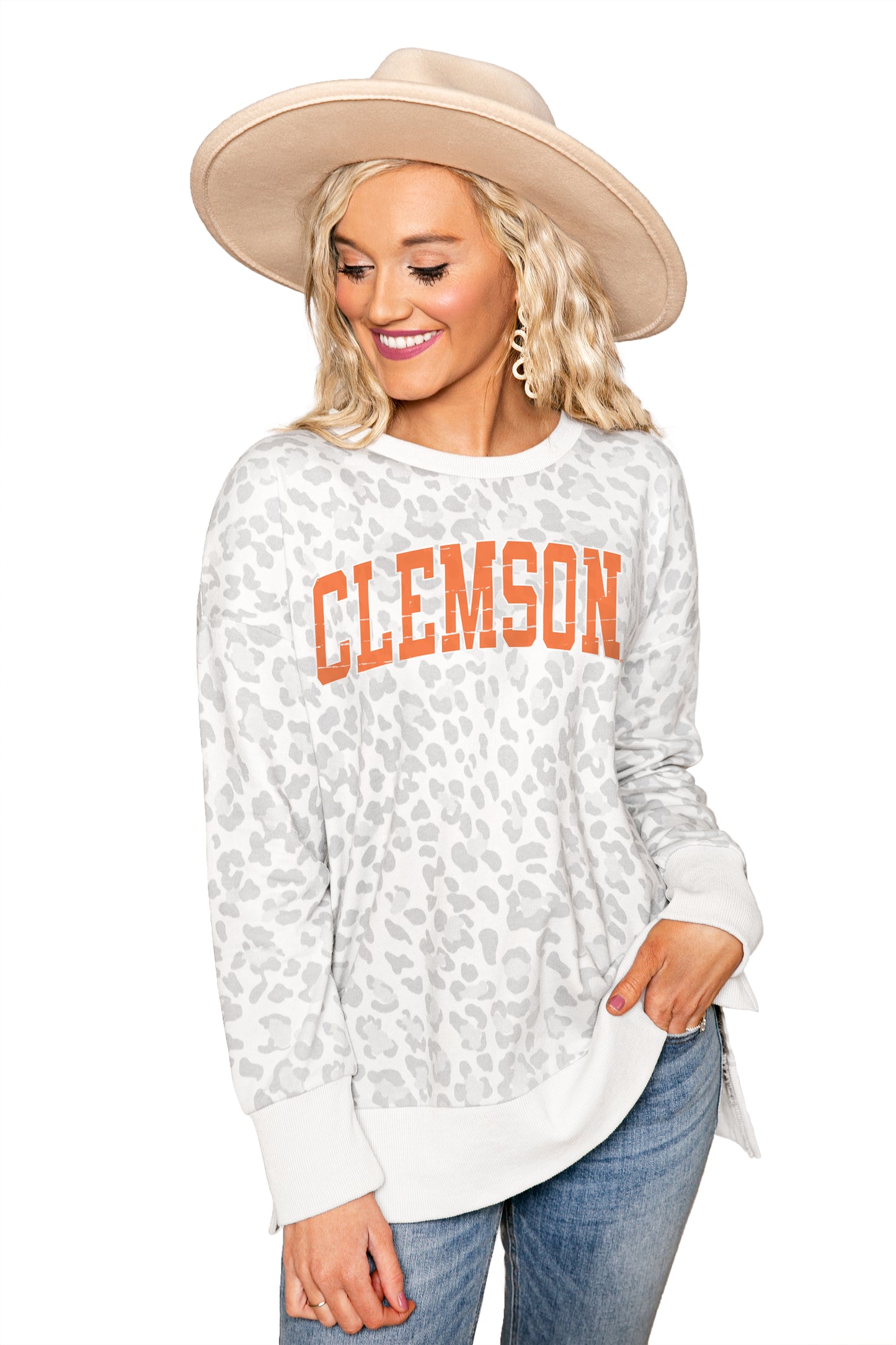 CLEMSON TIGERS DAY OFF SIDE SPLIT PULLOVER