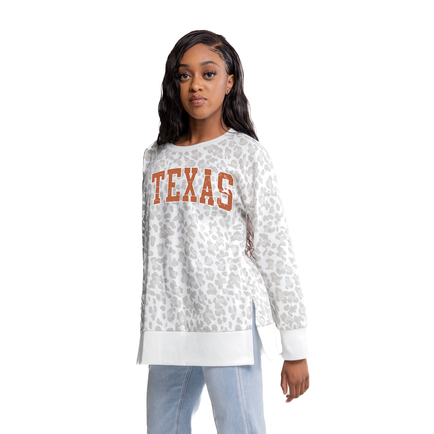 TEXAS LONGHORNS DAY OFF SIDE SPLIT PULLOVER