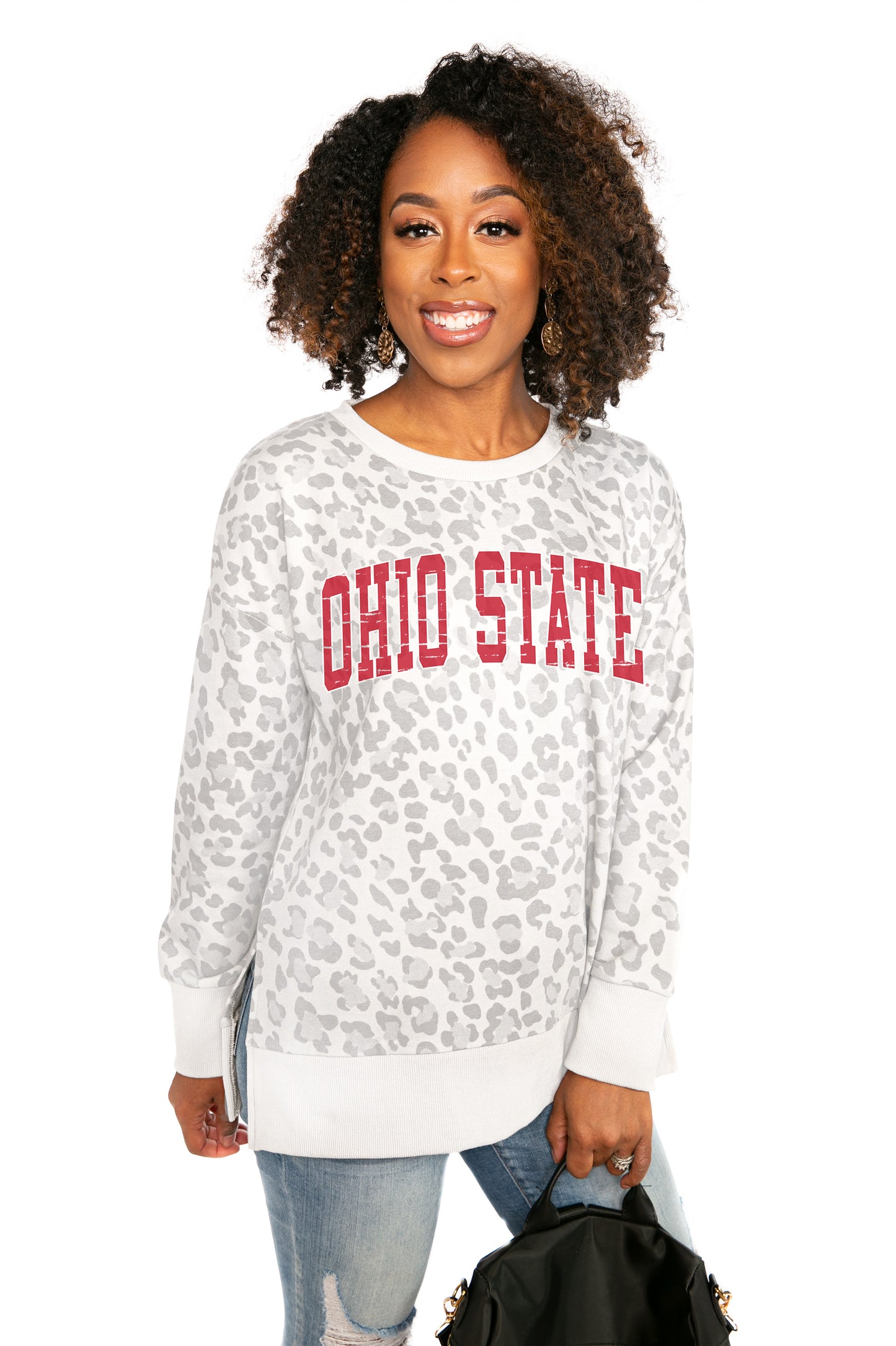 OHIO STATE BUCKEYES DAY OFF SIDE SPLIT PULLOVER