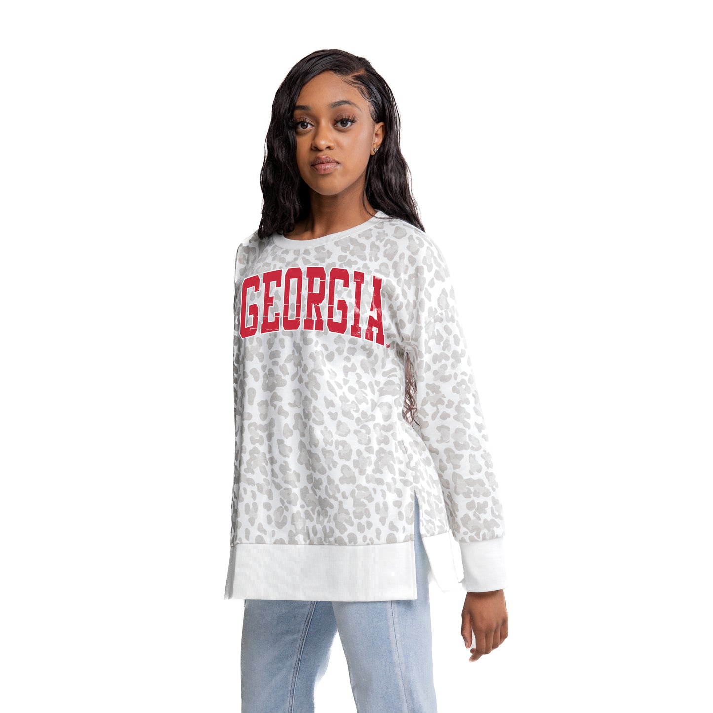 GEORGIA BULLDOGS DAY OFF SIDE SPLIT PULLOVER