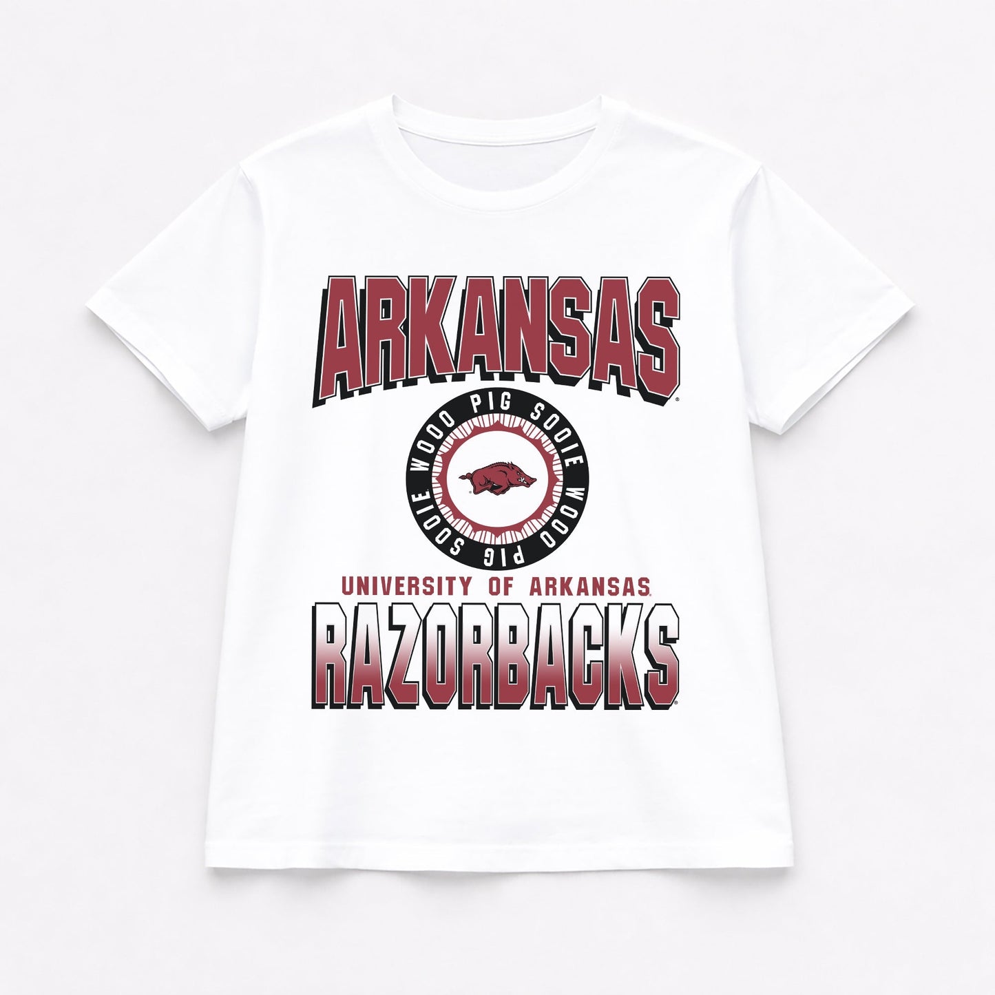 ARKANSAS RAZORBACKS ALL-TIME CLASSIC SHORT SLEEVE FLOWY TEE