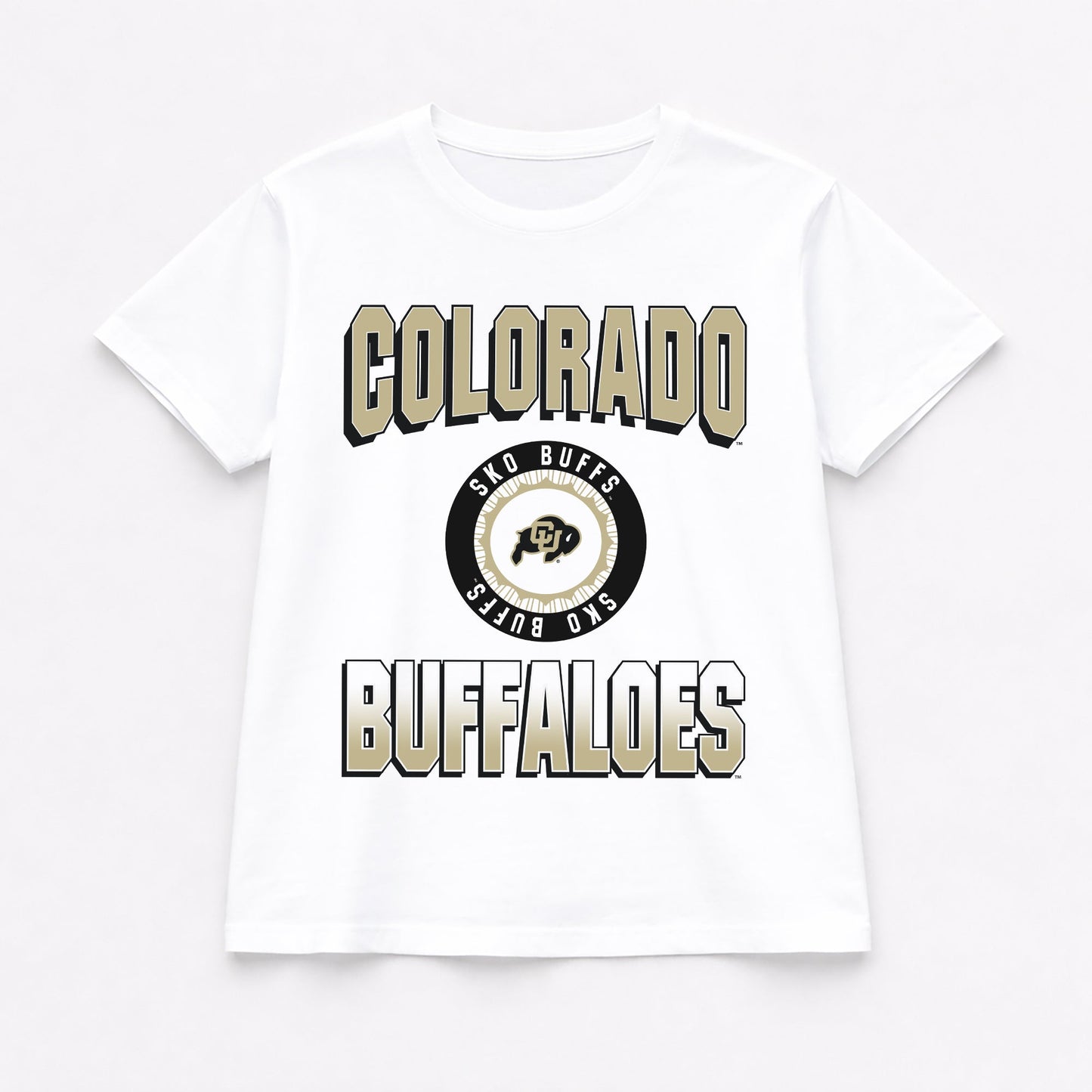 COLORADO BUFFALOES ALL-TIME CLASSIC SHORT SLEEVE FLOWY TEE