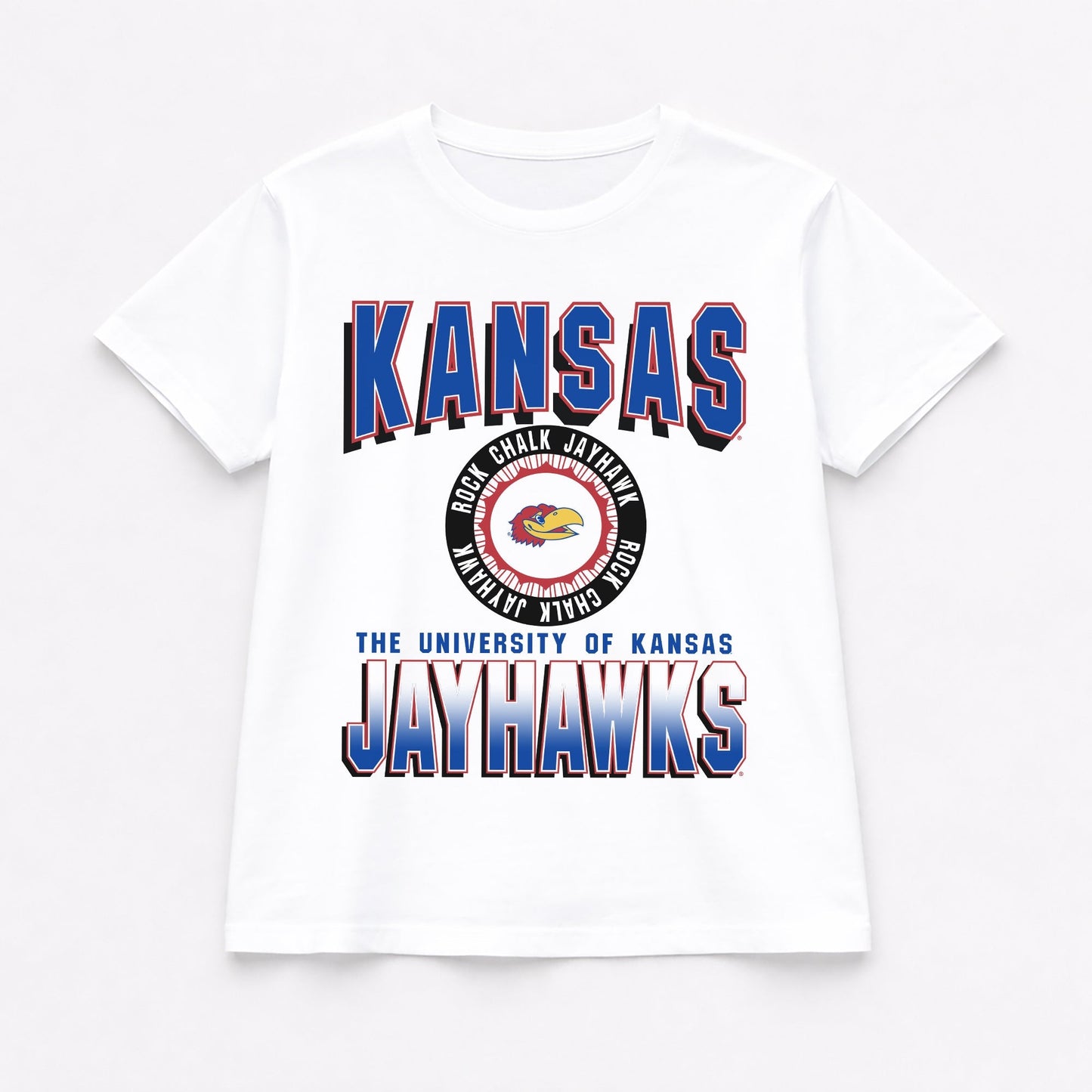 KANSAS JAYHAWKS ALL-TIME CLASSIC SHORT SLEEVE FLOWY TEE