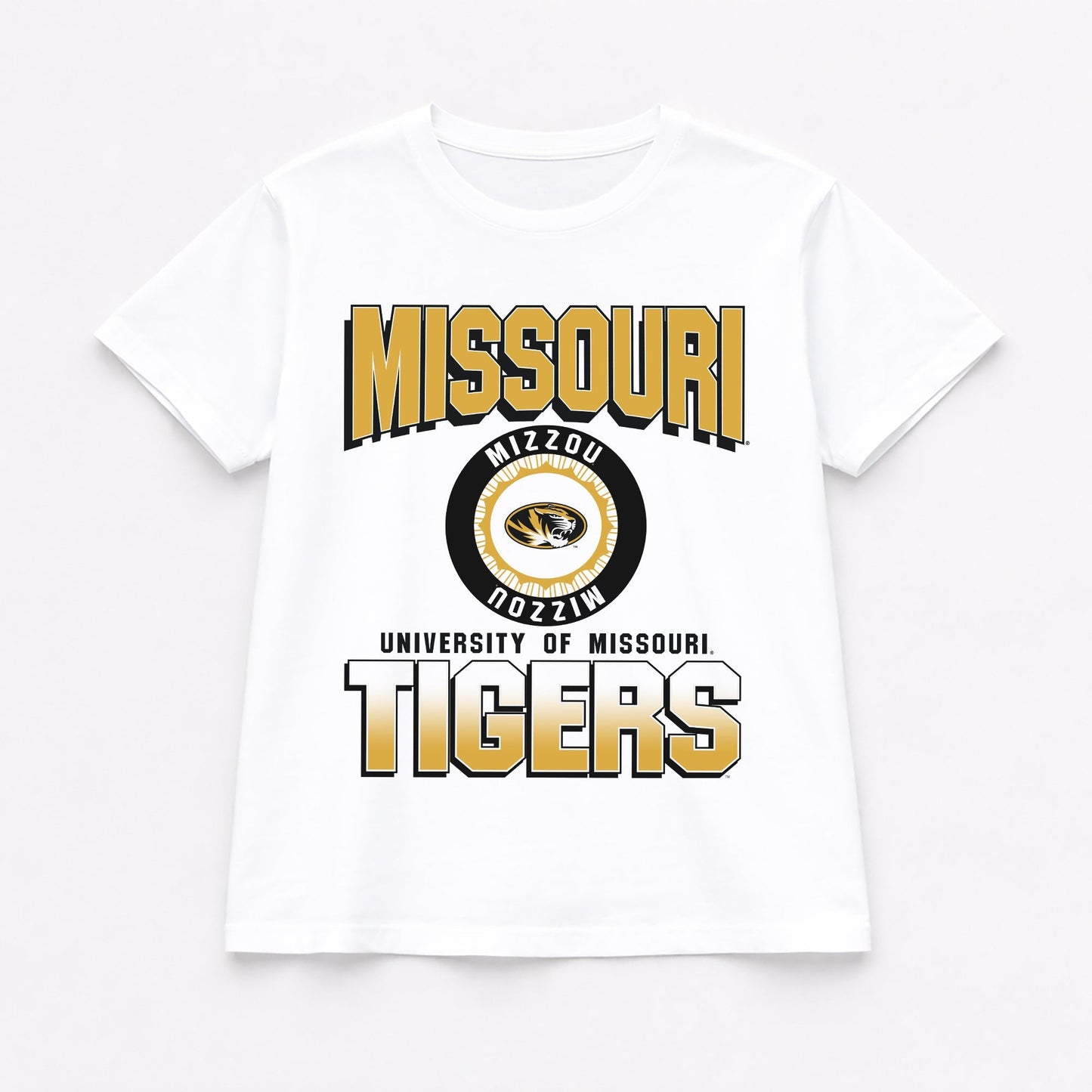 MISSOURI TIGERS ALL-TIME CLASSIC SHORT SLEEVE FLOWY TEE