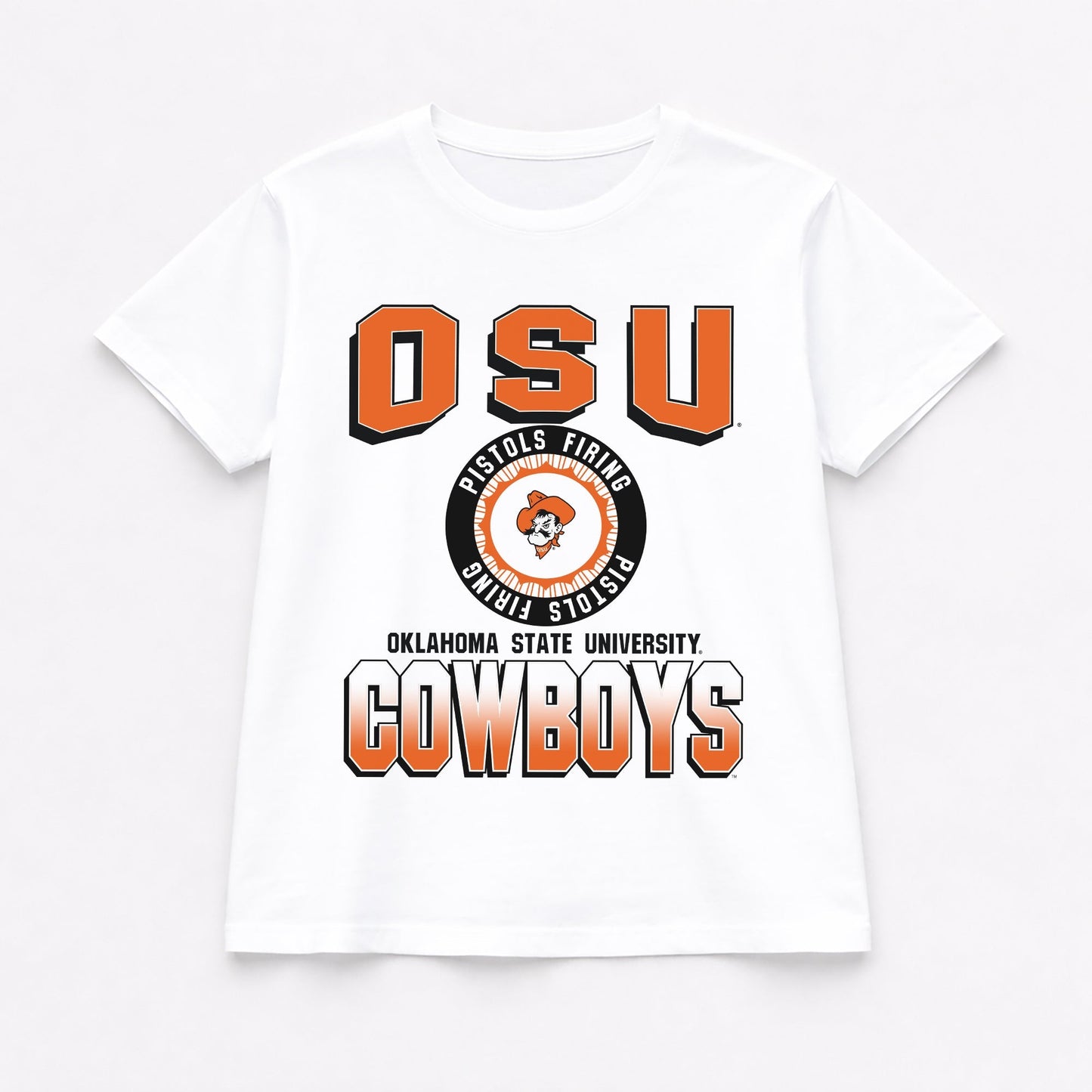 OKLAHOMA STATE COWBOYS ALL-TIME CLASSIC SHORT SLEEVE FLOWY TEE