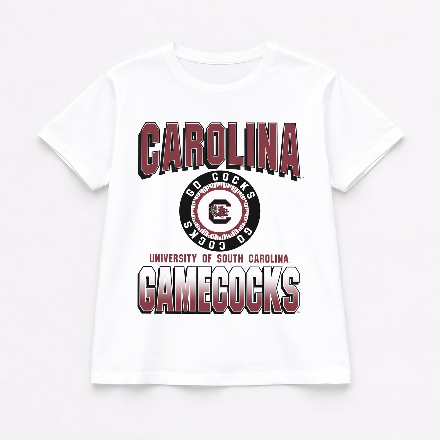 SOUTH CAROLINA GAMECOCKS ALL-TIME CLASSIC SHORT SLEEVE FLOWY TEE