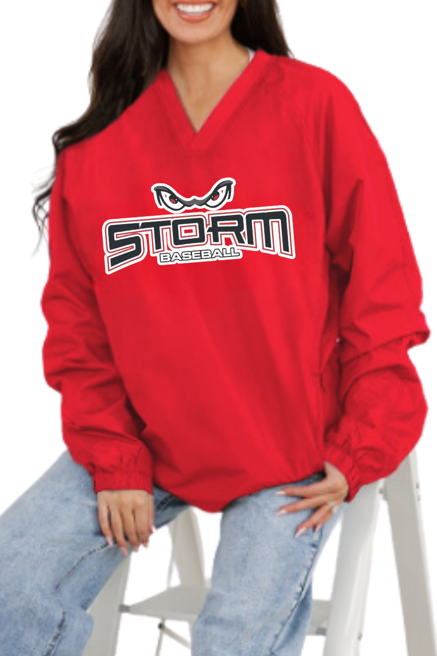 STB006-STORM BASEBALL UNISEX VARSITY WIND SHIRT