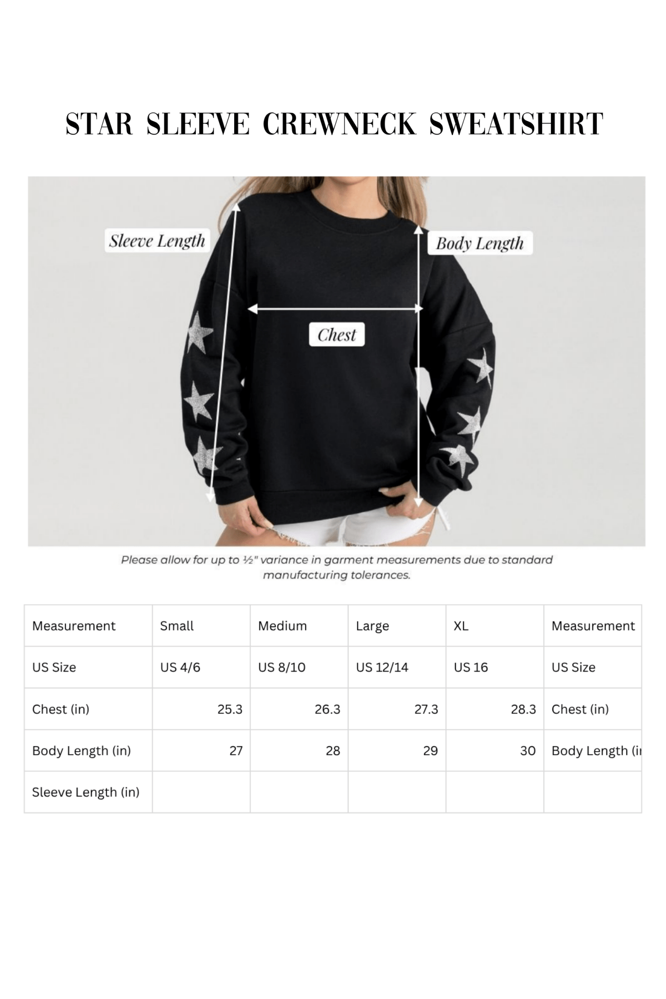 BIXBY WHITE FOOTBALL EMBELLISHED STAR SLEEVE CREWNECK SWEATSHIRT - The Club
