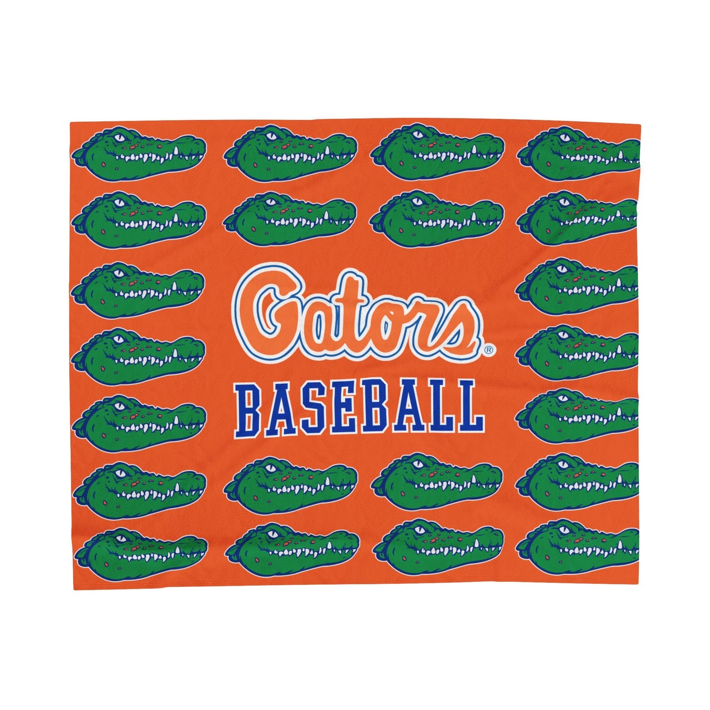 GATB024V - GATOR BASEBALL VELVETEEN BLANKET