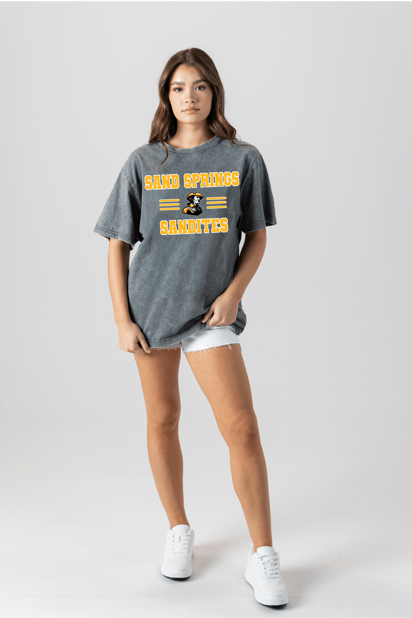 SAND SPRINGS SANDITES VINTAGE WASH BOYFRIEND TEE - The Club