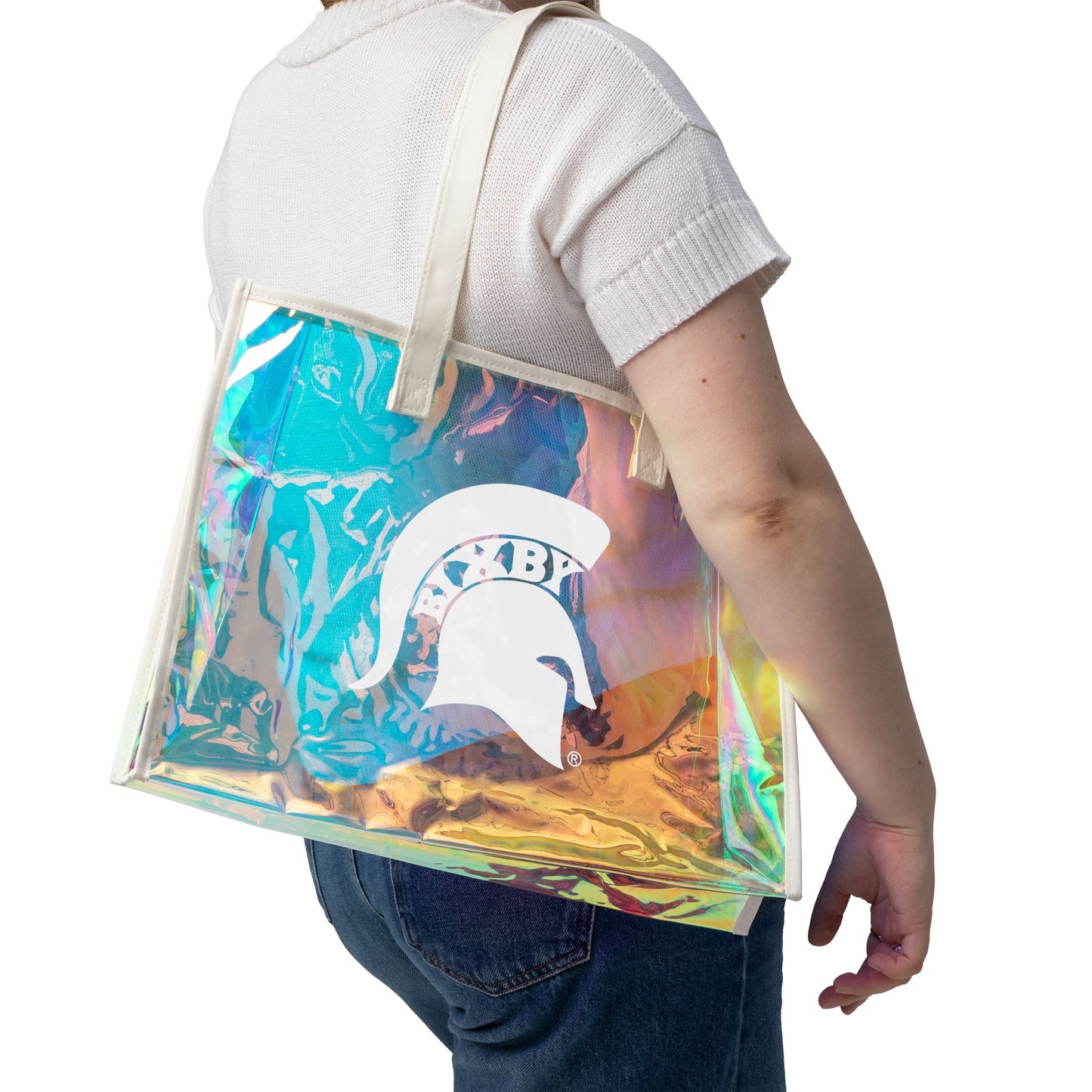 Beach Holographic Tote Bag