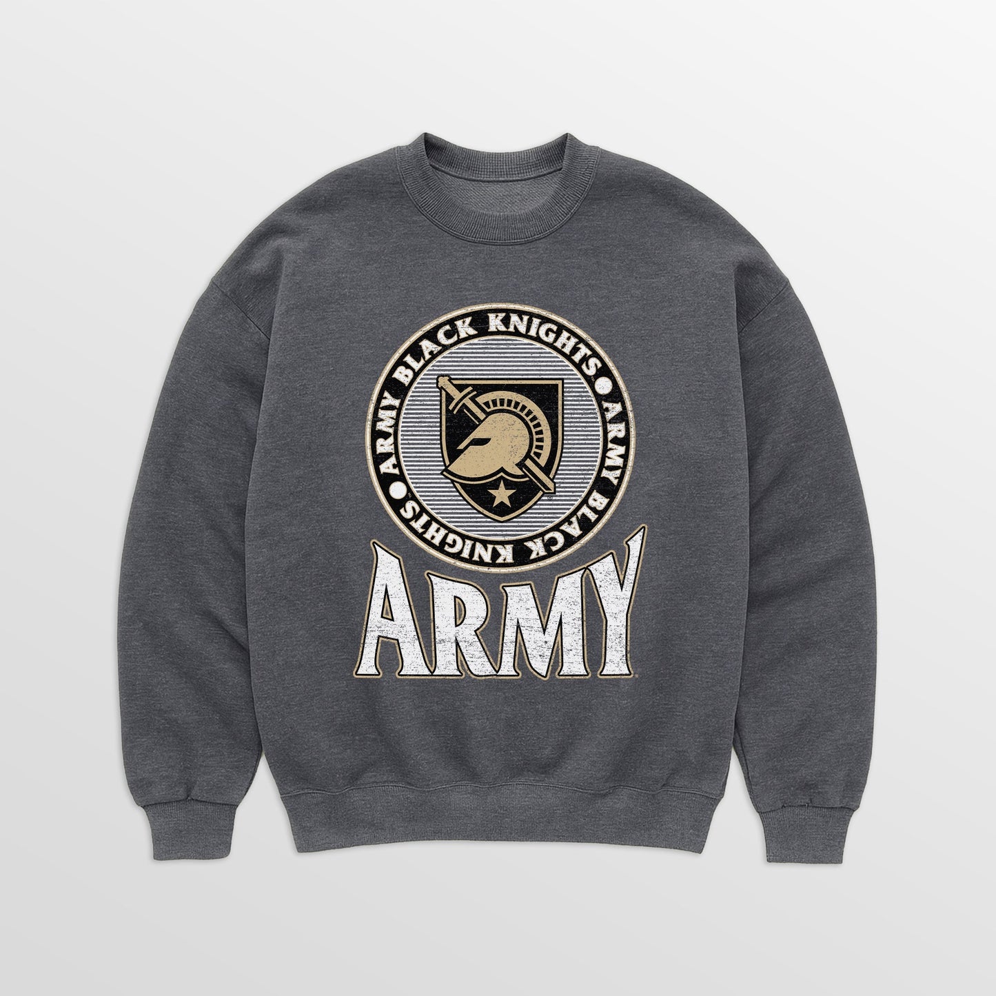 ARMY BLACK KNIGHTS SATURDAY SEAL PREMIUM FLEECE DROP SHOULDER CREWNECK PULLOVER