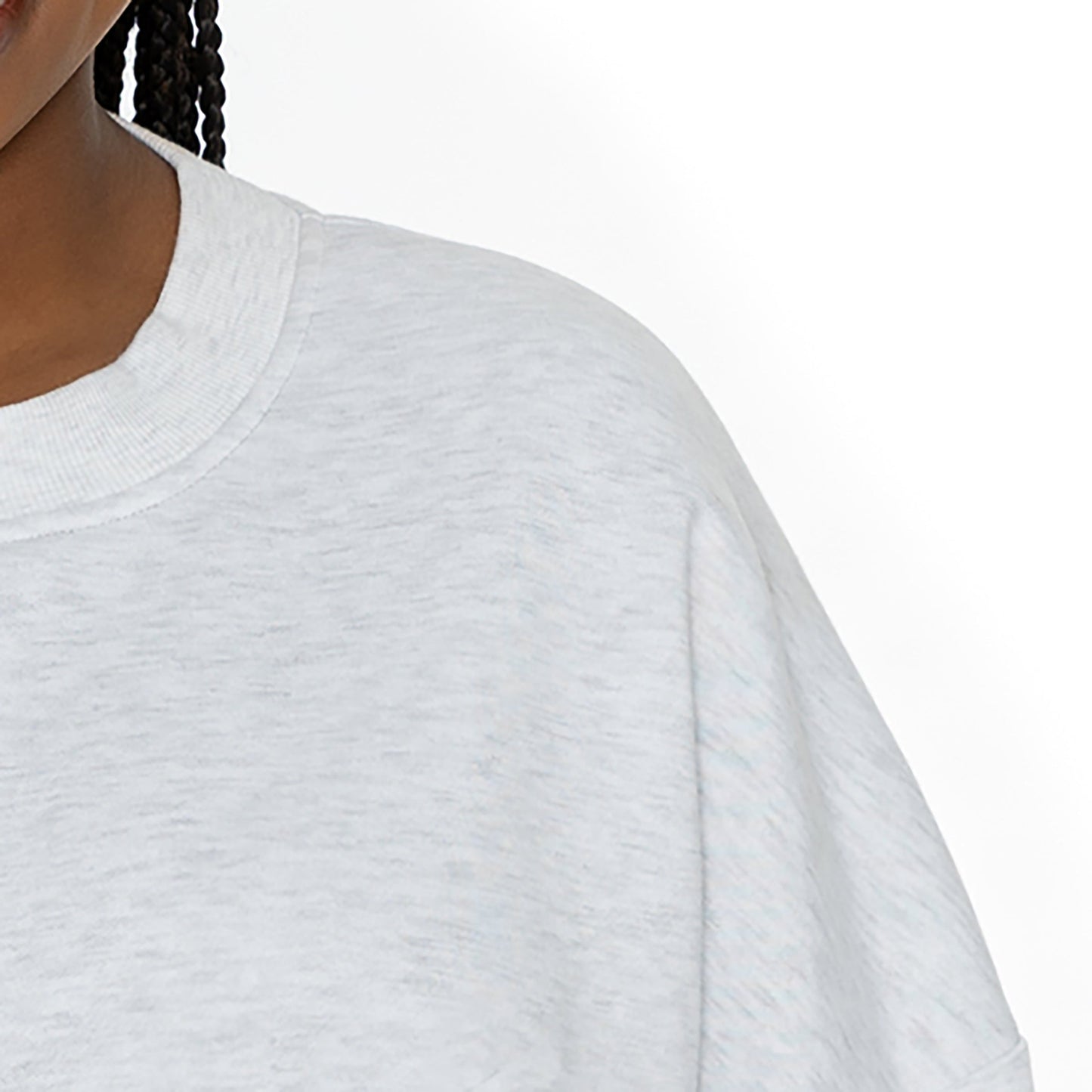 GEORGETOWN HOYAS ALLEGIANCE LONG SLEEVE UNISEX FIT PREMIUM FLEECE CREWNECK SWEATSHIRT WITH RIBBED KNIT NECKLINE, WRIST, AND WAISTBAND