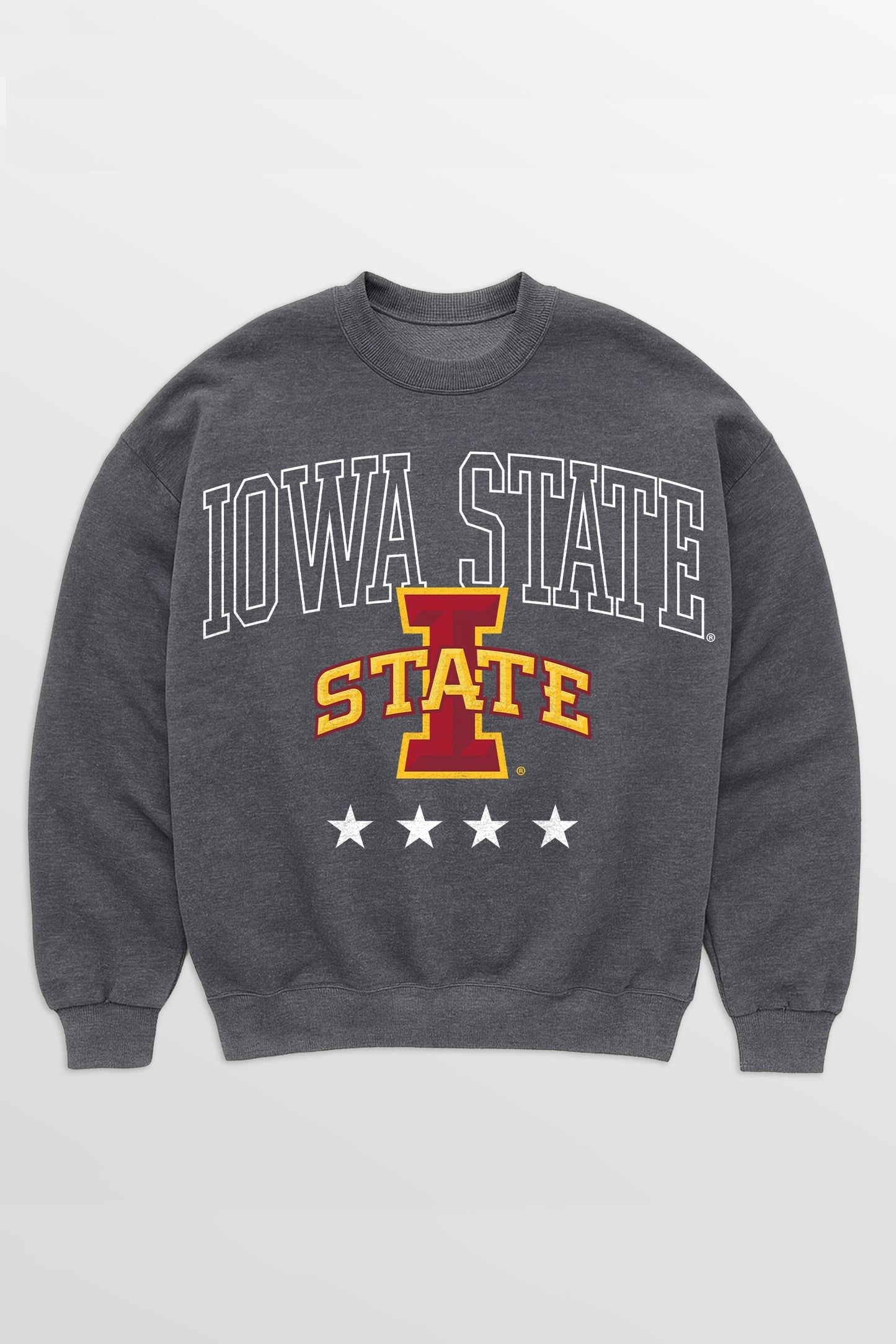 IOWA STATE CYCLONES RISING STAR PREMIUM FLEECE CREWNECK PULLOVER