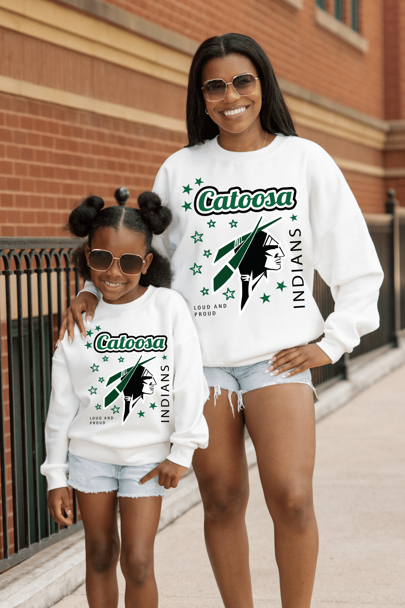 CATOOSA INDIANS PREMIUM FLEECE CREWNECK SWEATSHIRT - The Club