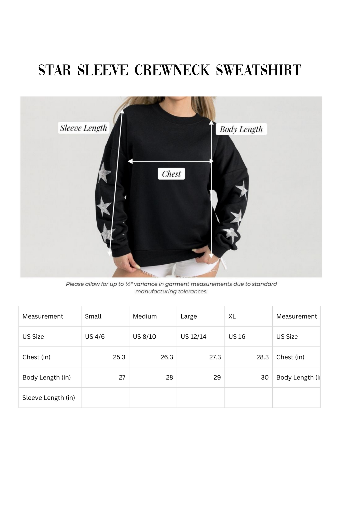 BIXBY SPARTANS BASKETBALL EMBELLISHED STAR SLEEVE CREWNECK PULLOVER