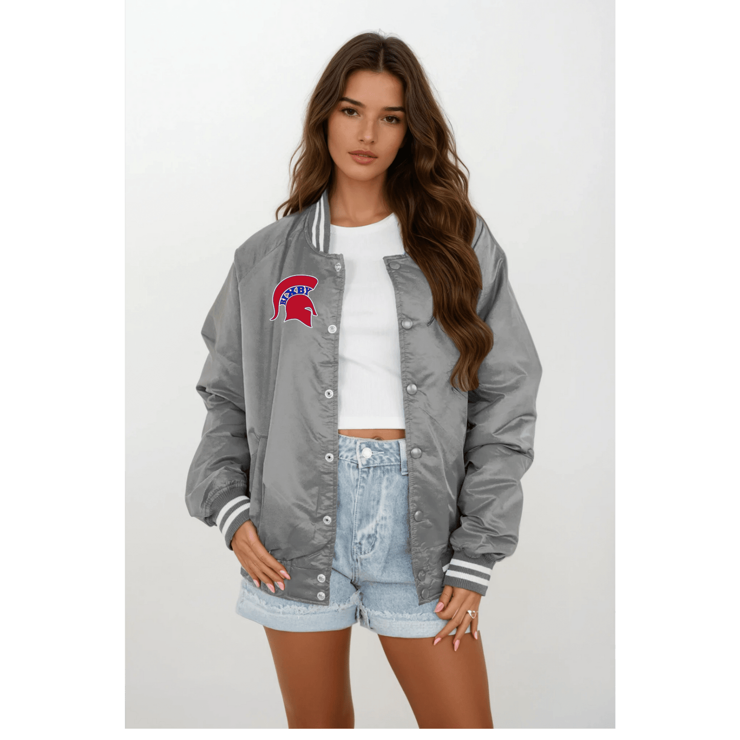 BIXBY SPARTANS UNISEX VARISTY JACKET - The Club