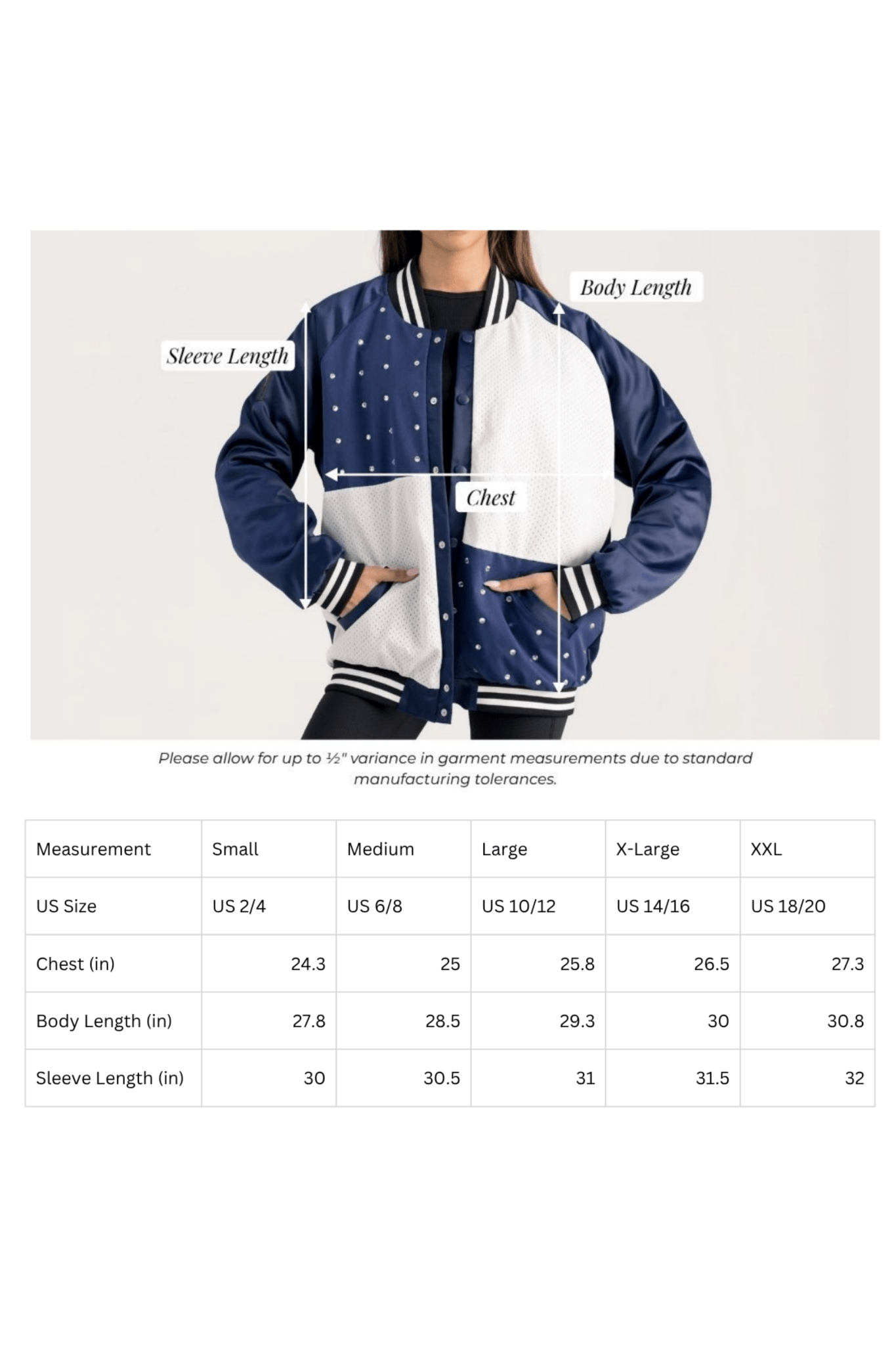 BIXBY SPARTANS MESH & RHINESTONE VARISTY JACKET - The Club