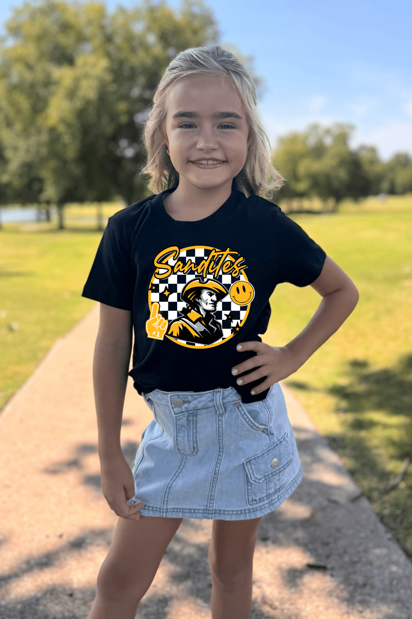 SAND SPRINGS SANDITES CLASSIC YOUTH TEE - The Club