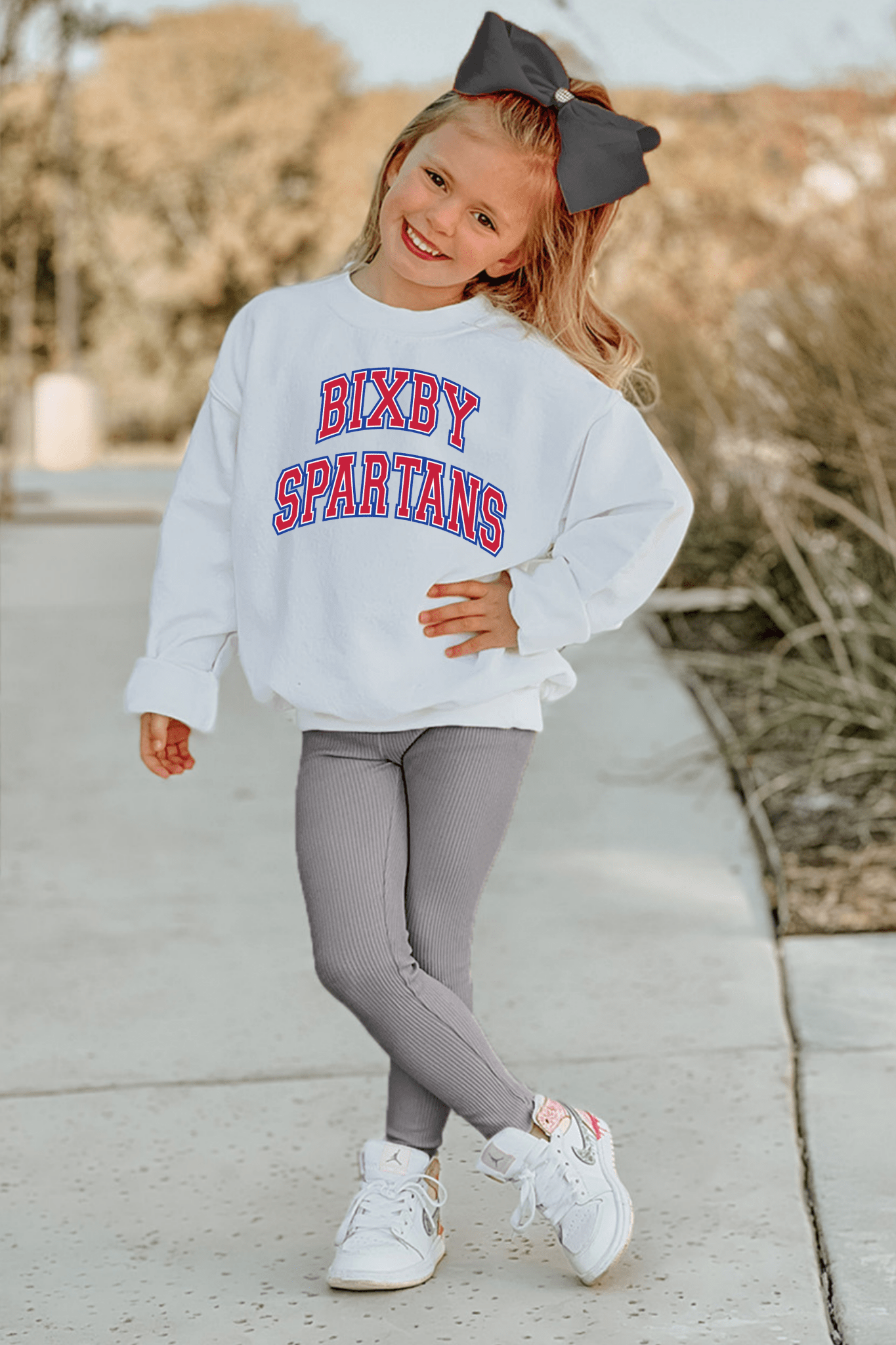 BIXBY SPARTANS MOM AND MINI PREMIUM CREWNECK SWEATSHIRT - The Club
