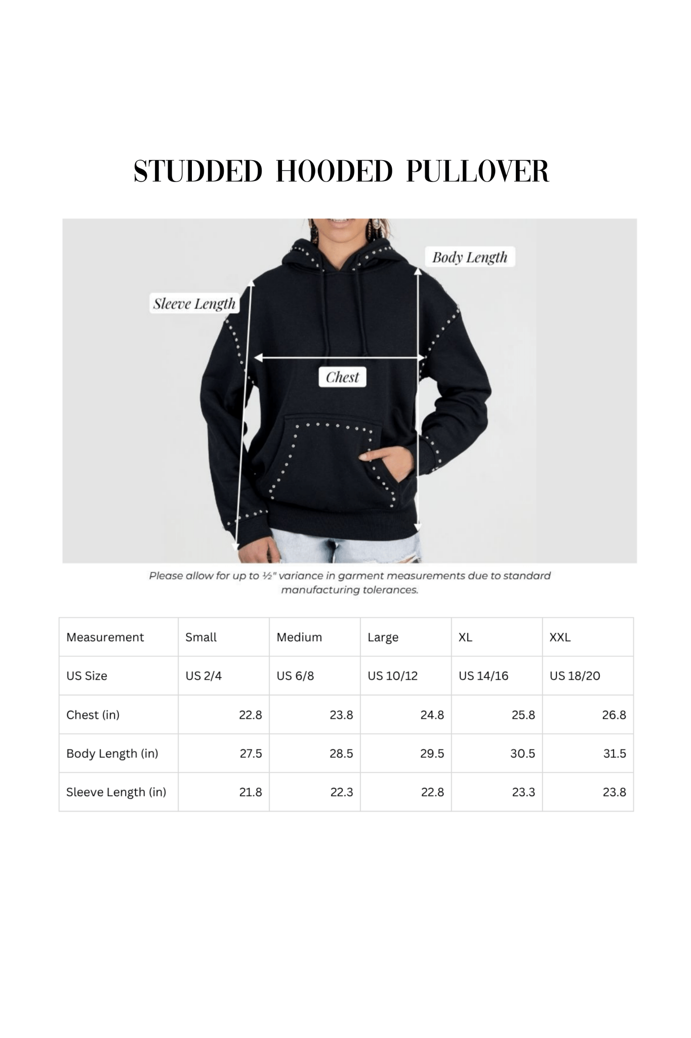 CATOOSA INDIANS STUDDED HOODED PULLOVER - The Club