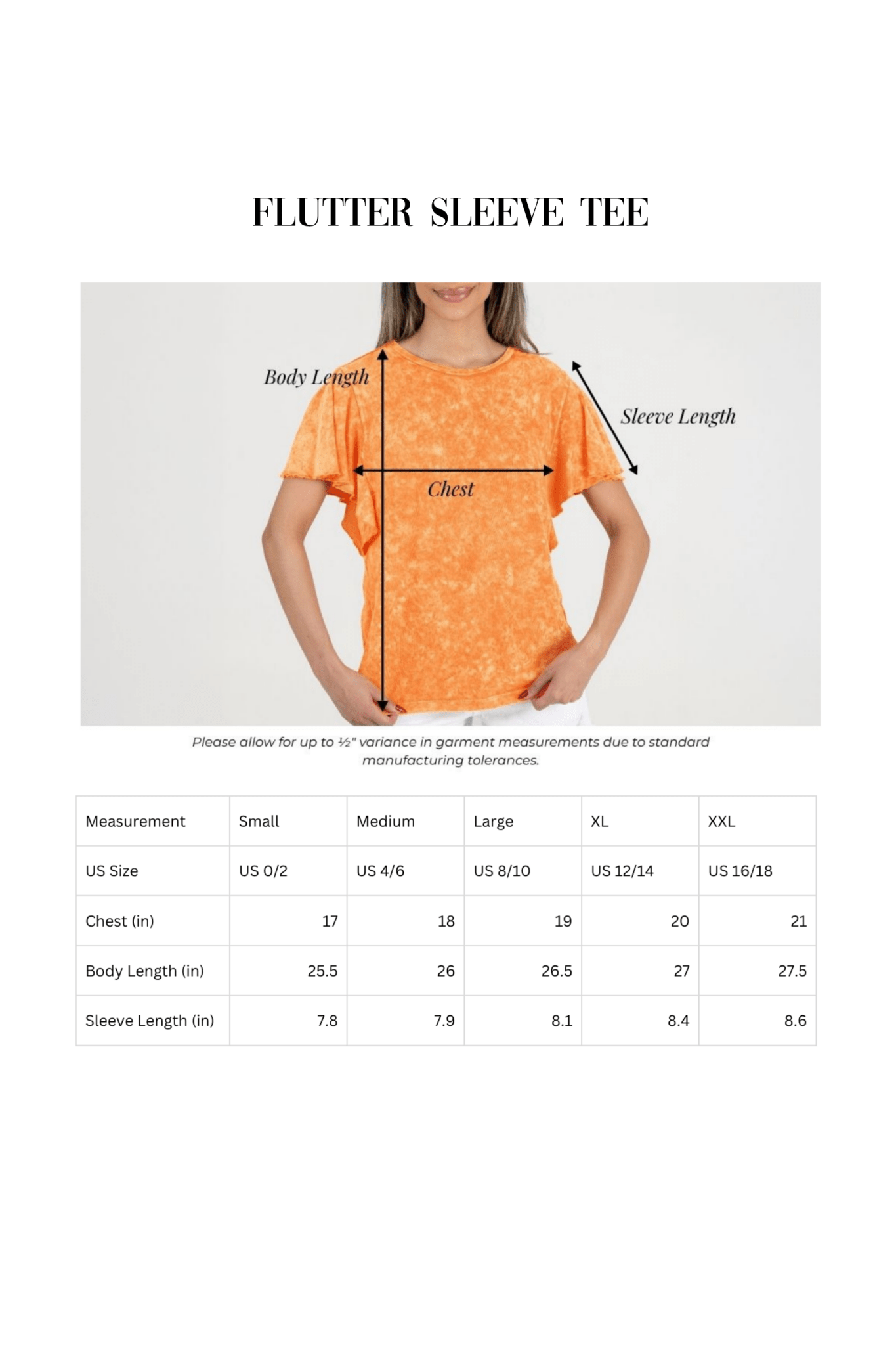 SALLISAW BLACK DIAMONDS FLUTTER SLEEVE TEE - The Club