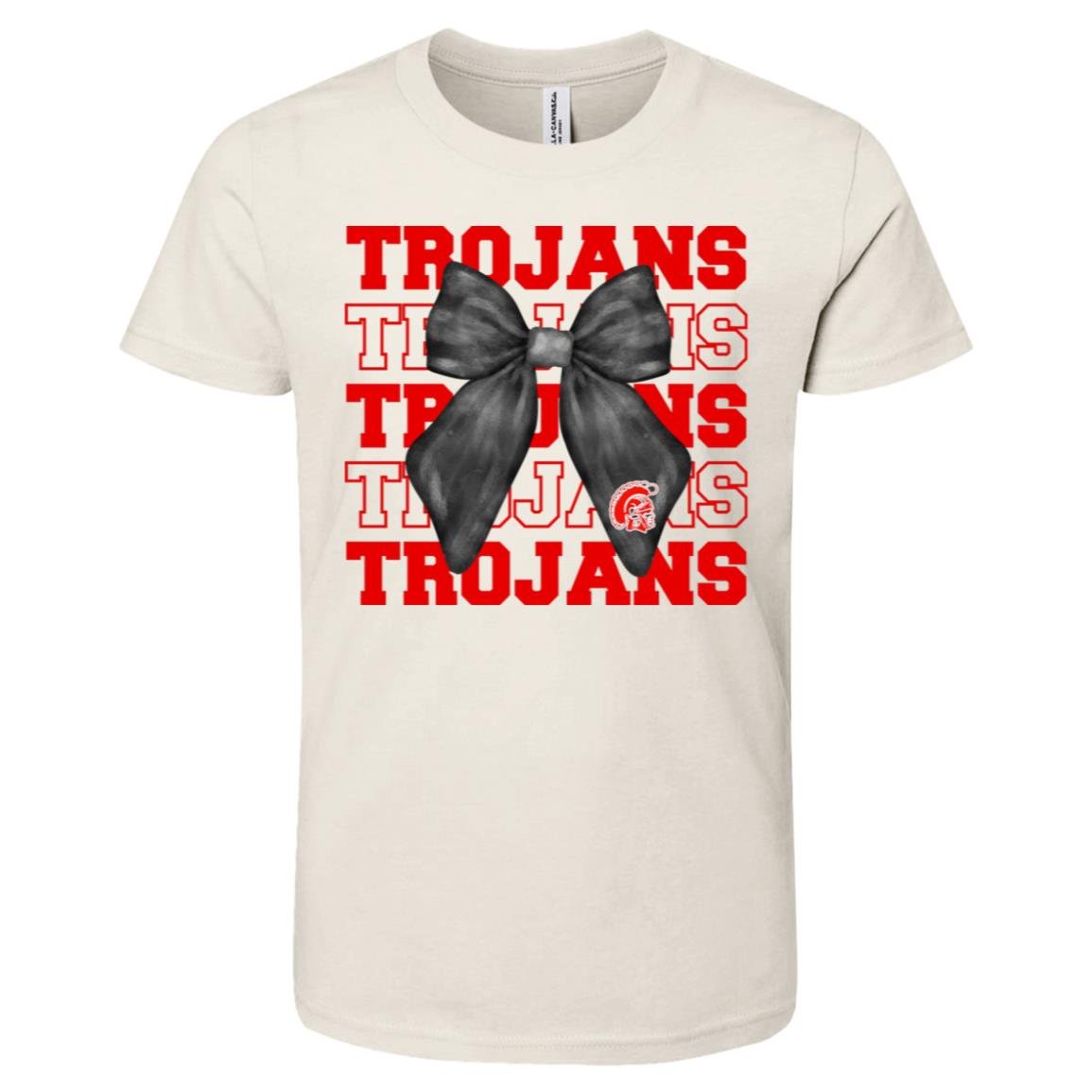 KIEFER TROJANS YOUTH COTTON TEE - The Club