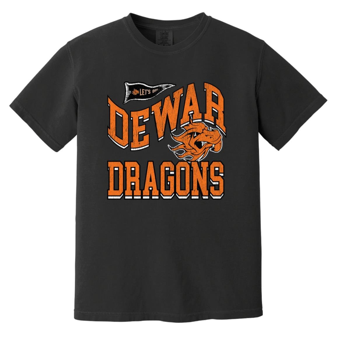 DEWAR DRAGONS ADULT GARMENT WASHED TEE - The Club