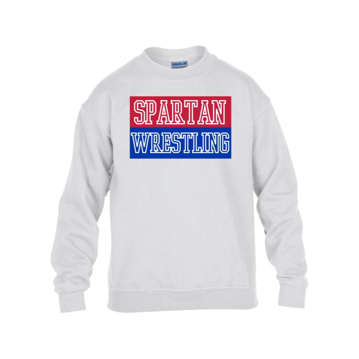 ESSENTIAL WRESTLING GILDAN YOUTH HEAVY BLEND FLEECE CREW - The Club