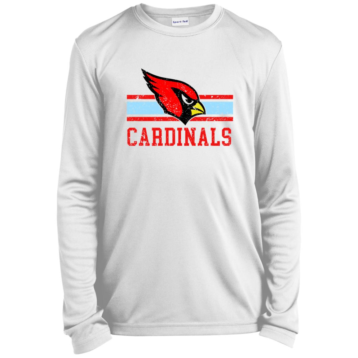 COLLINSVILLE CARDINALS YOUTH LONG SLEEVE PERFORMANCE TEE - The Club