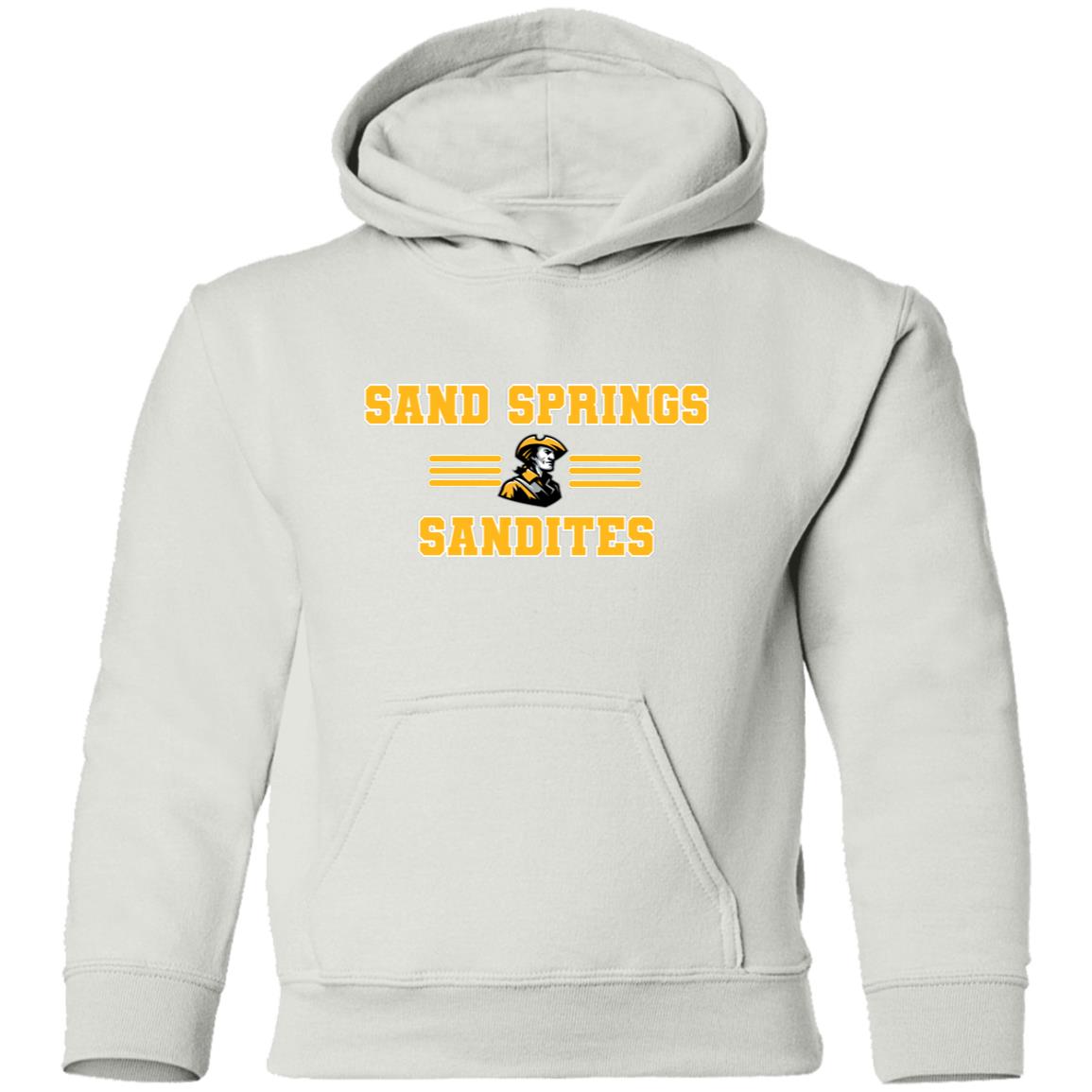 SAND SPRINGS SANDITES YOUTH HOODED PULLOVER - The Club