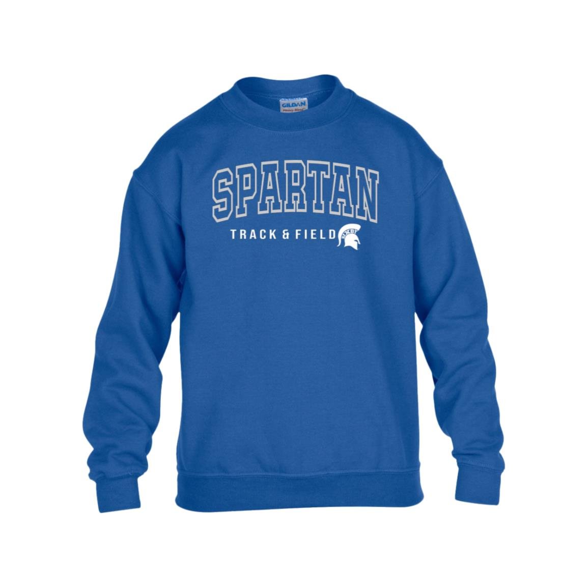 SPARTAN VICTORY T&F GILDAN YOUTH HEAVY BLEND FLEECE CREW - The Club