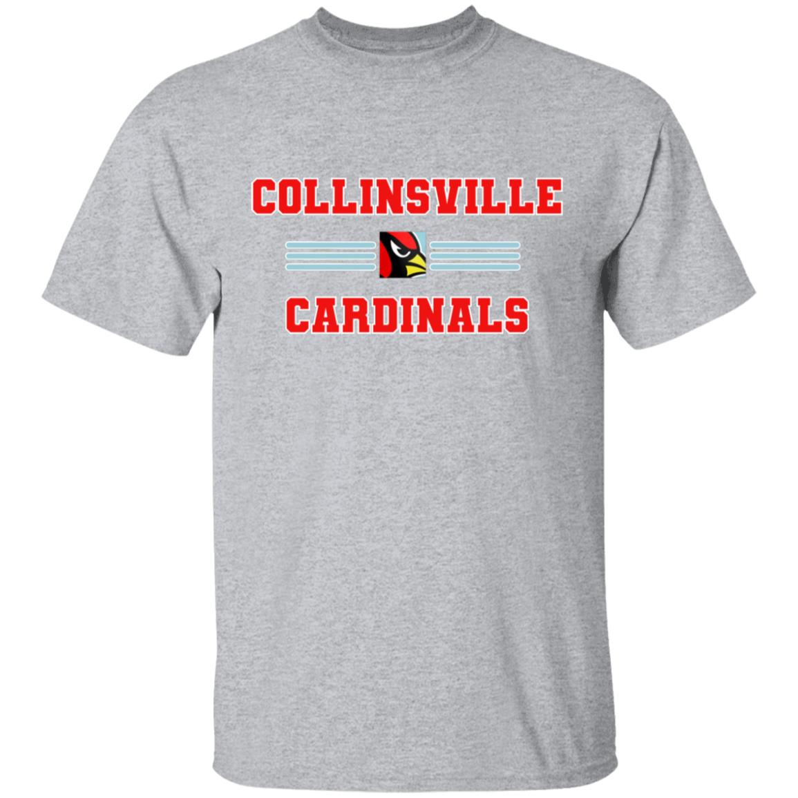 COLLINSVILLE CARDINALS YOUTH COTTON TEE - The Club