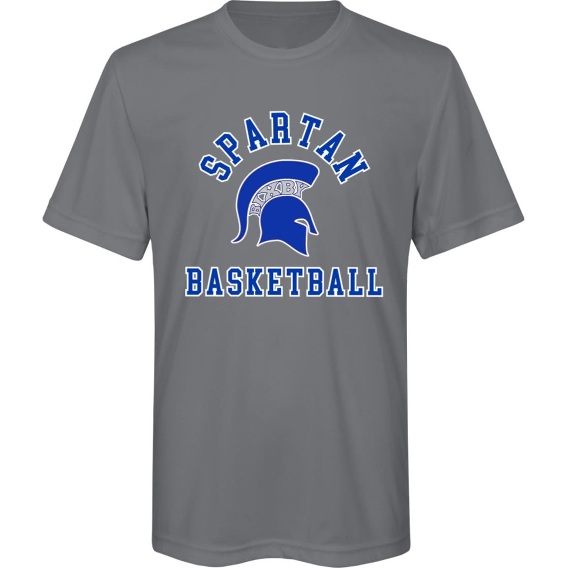 Spartan Basketball Classic Youth Performance Tee - The Club