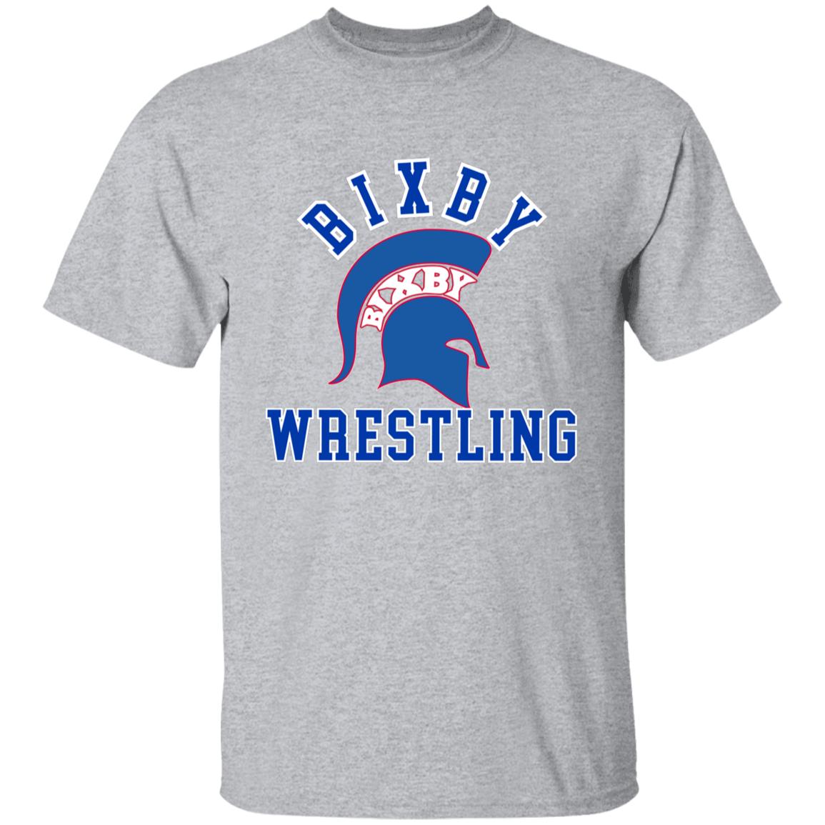 RED AND BLUE TRUE WRESTLING 100% COTTON T - SHIRT - The Club
