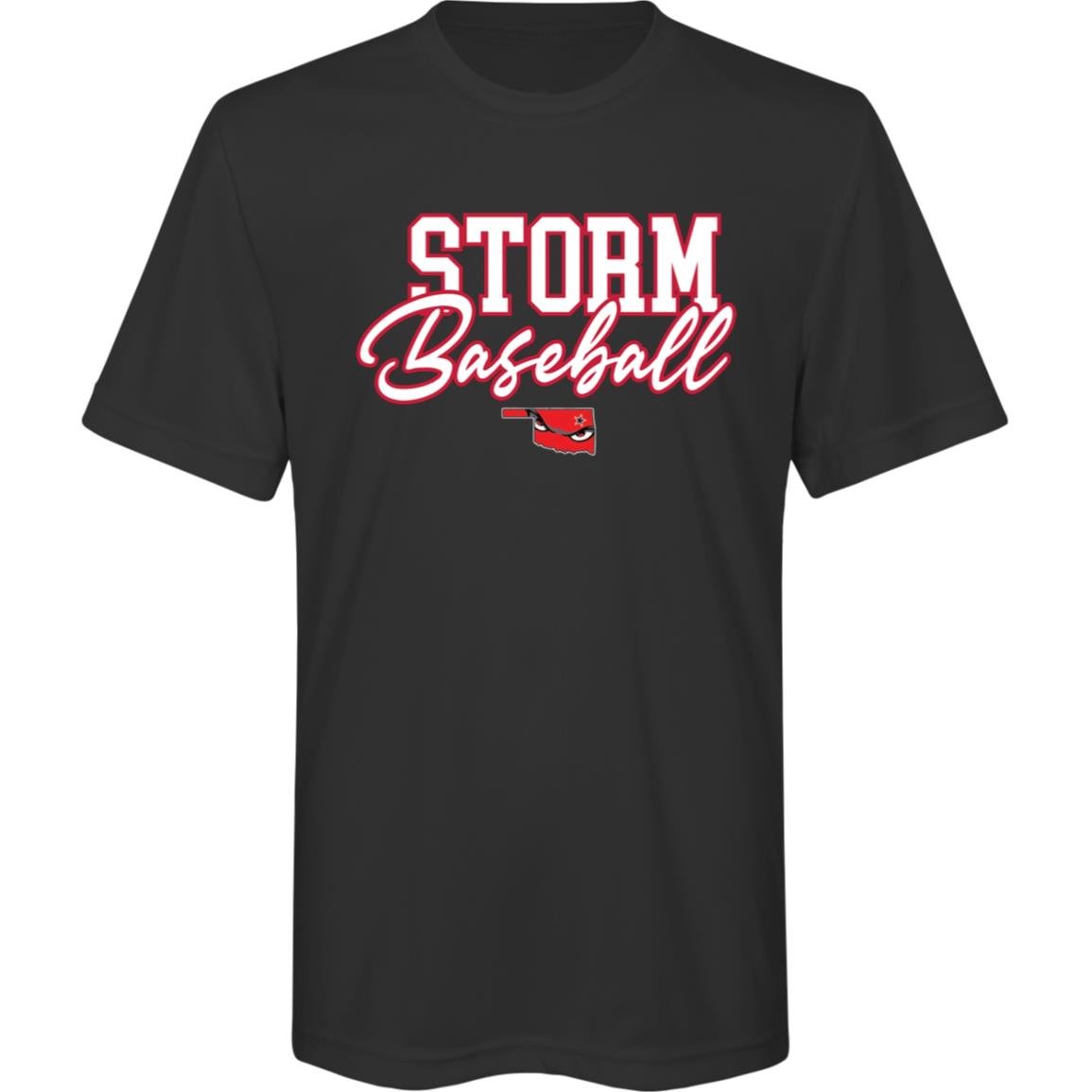 004 - STORM BASEBALL YOUTH PERFORMANCE TEE - The Club