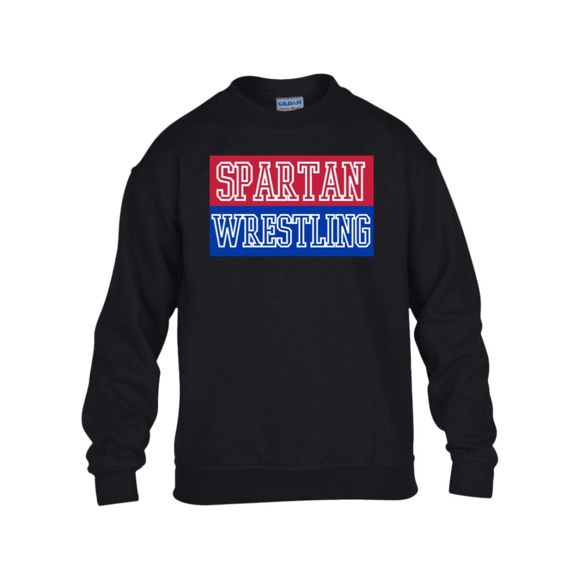 ESSENTIAL WRESTLING GILDAN YOUTH HEAVY BLEND FLEECE CREW - The Club
