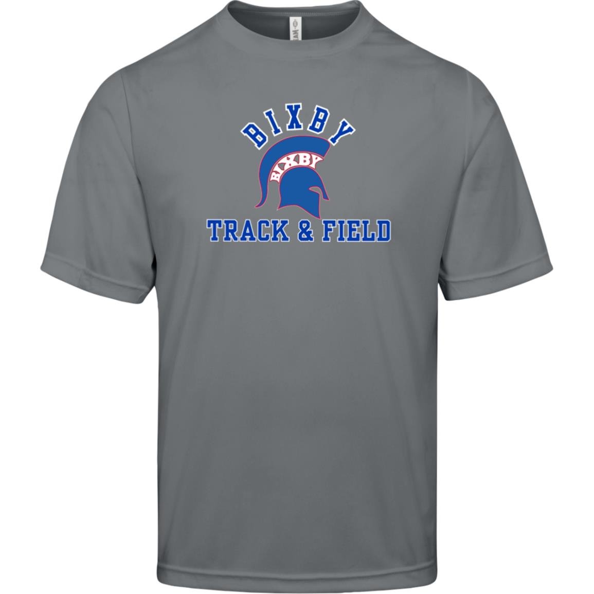 RED AND BLUE TRUE T&F ADULT PERFORMANCE TEE - The Club