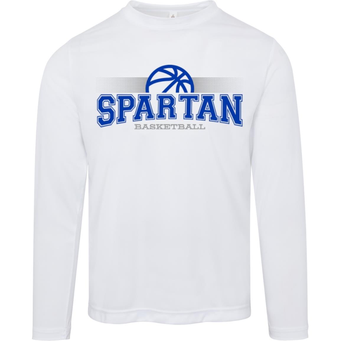 Legends Spartan Basketball Adult Performance Long Sleeve Tee - The Club