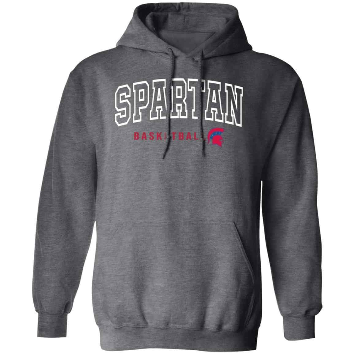 Classic Spartan Basketball Adult Pullover Hoodie - The Club