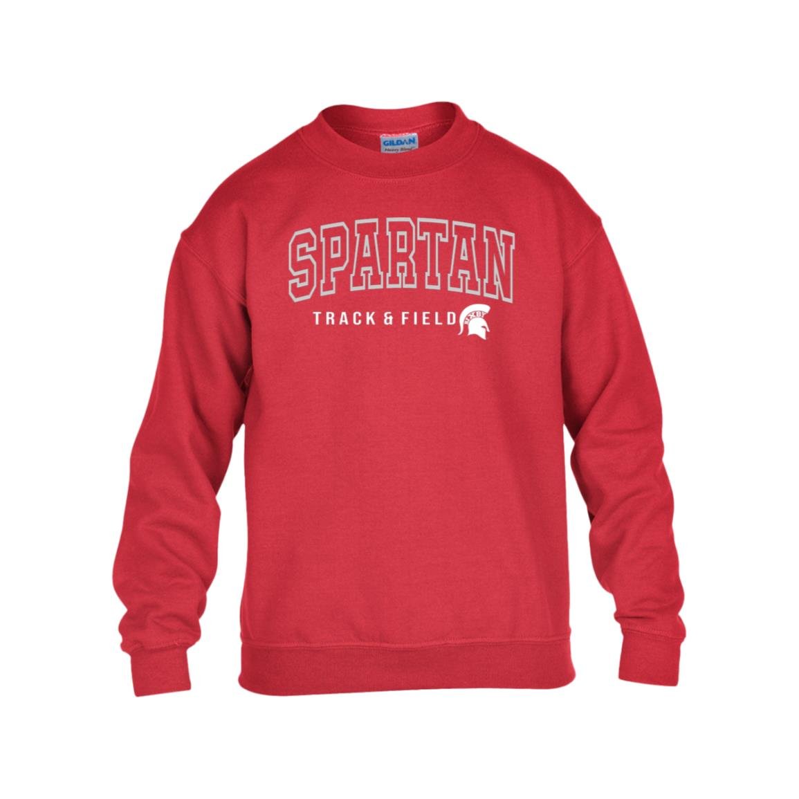 SPARTAN VICTORY T&F GILDAN YOUTH HEAVY BLEND FLEECE CREW - The Club