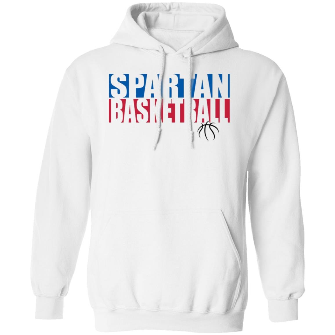 Spartan Hoopers Basketball Adult Pullover Hoodie - The Club