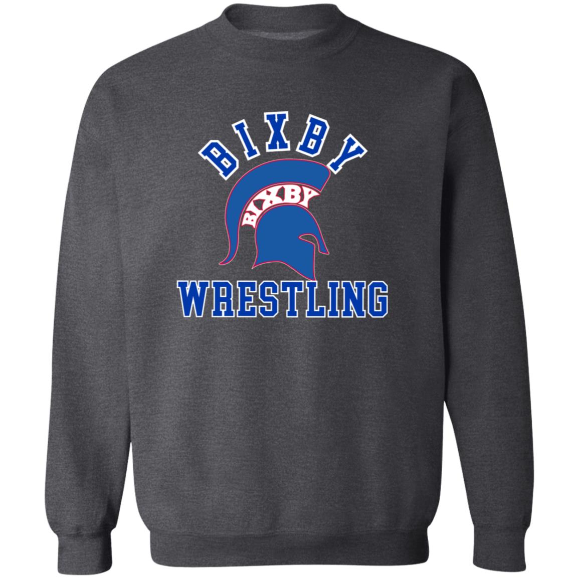 RED AND BLUE TRUE WRESTLING ADULT CREWNECK PULLOVER SWEATSHIRT - The Club