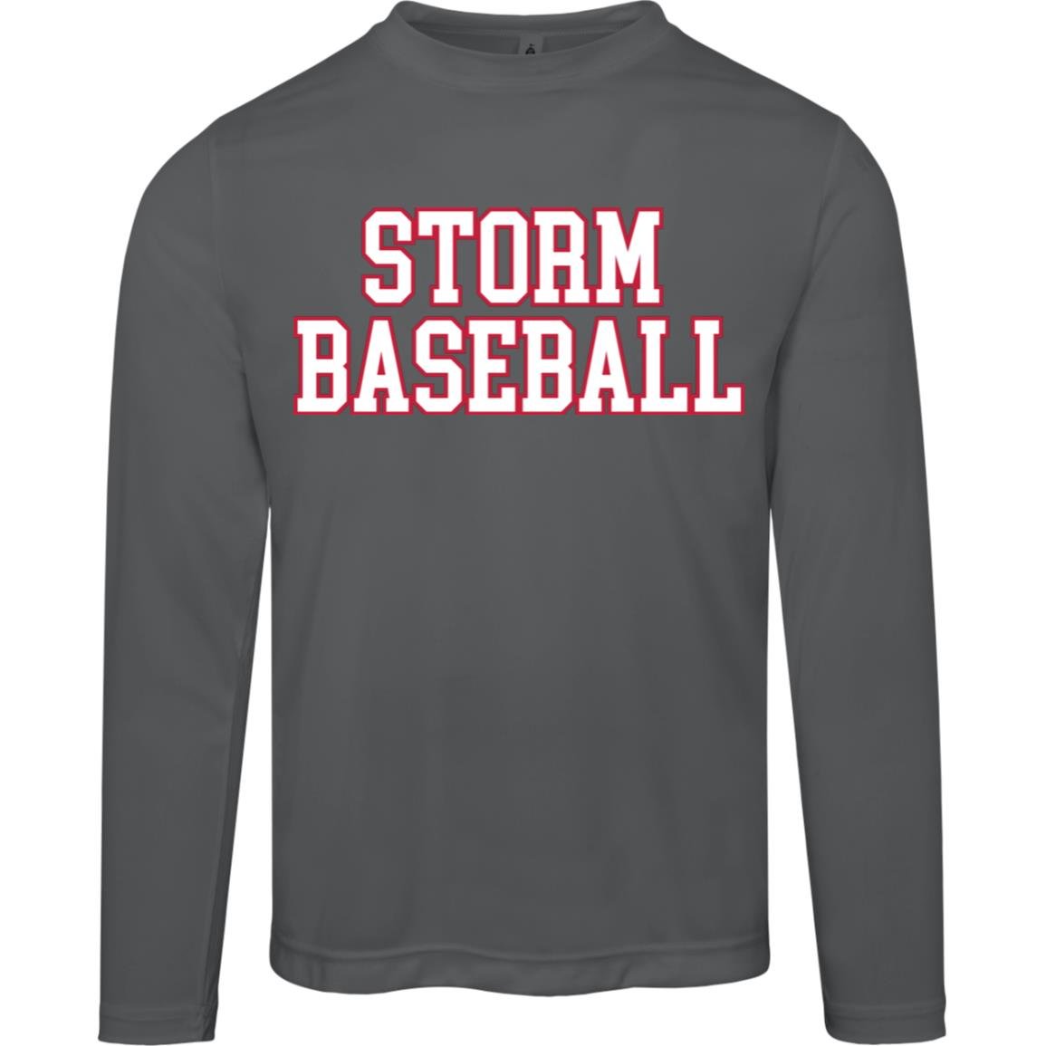 008 - STORM BASEBALL ADULT LONG SLEEVE PERFORMANCE TEE - The Club